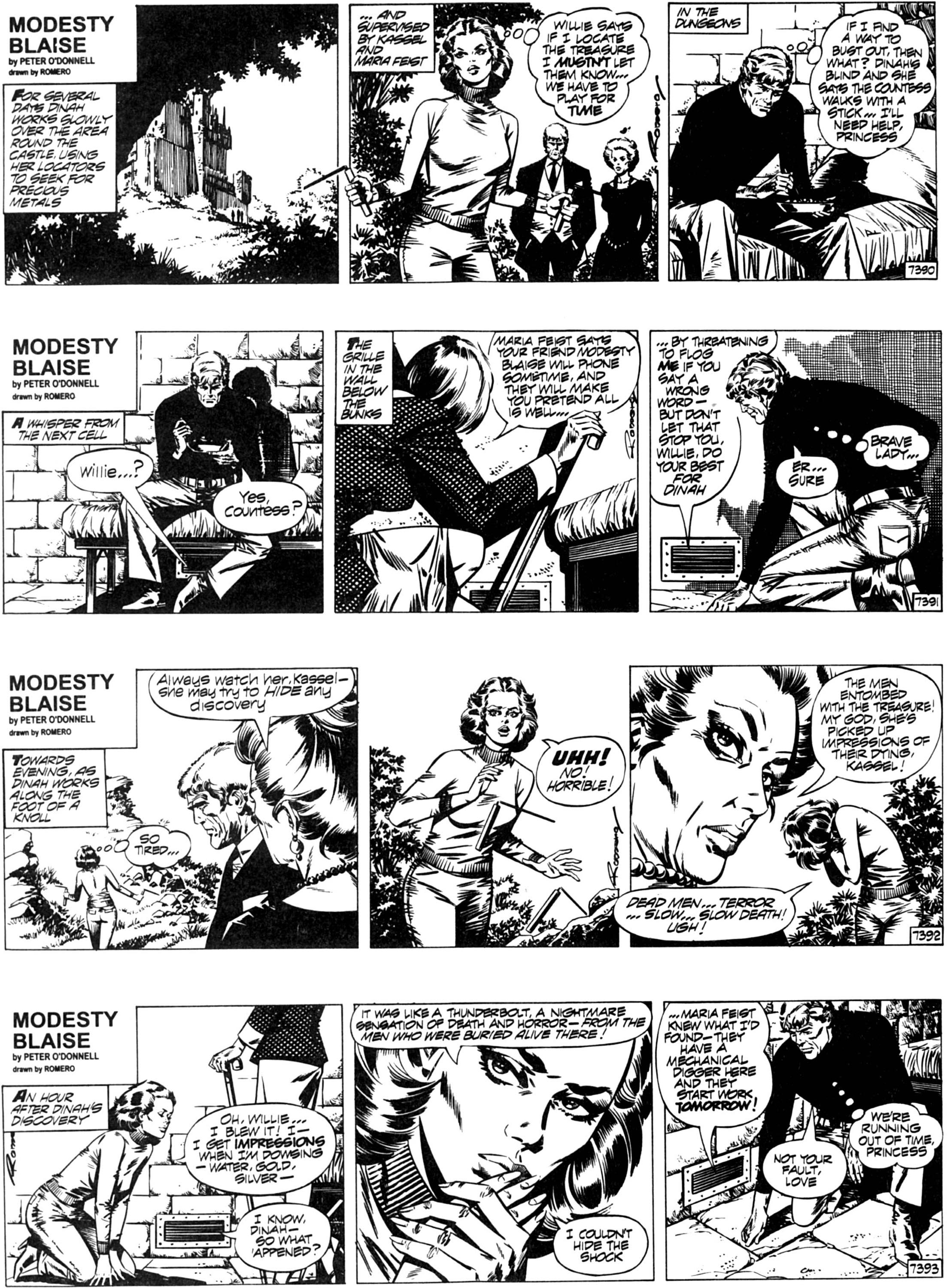 Read online Modesty Blaise: Lady in the Dark comic -  Issue # Full - 17
