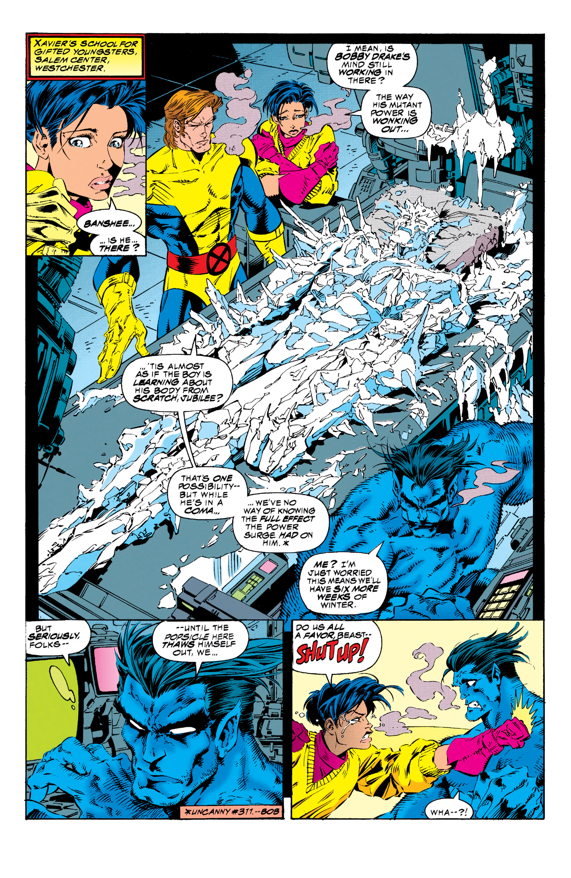 Read online Uncanny X-Men (1963) comic -  Issue #313 - 7