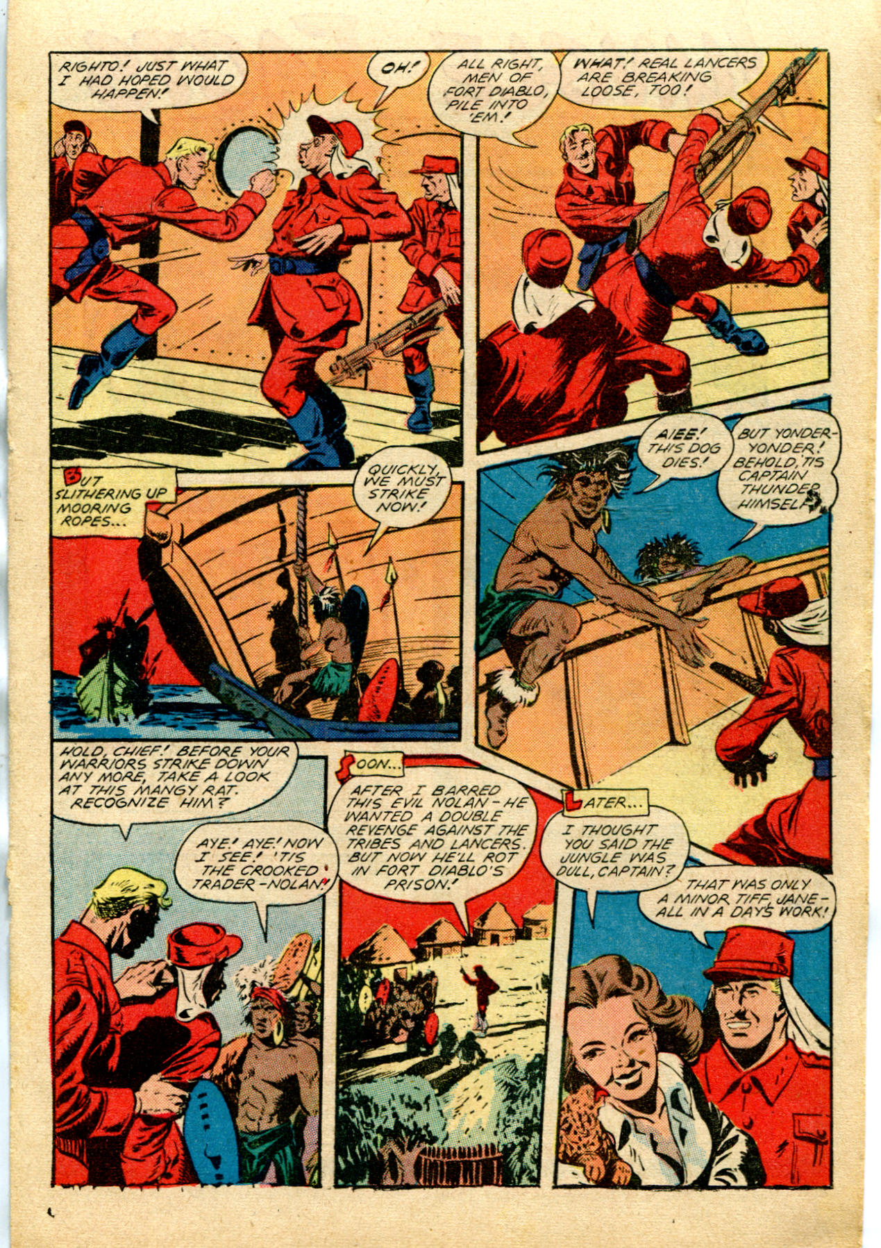 Read online Jungle Comics comic -  Issue #95 - 26