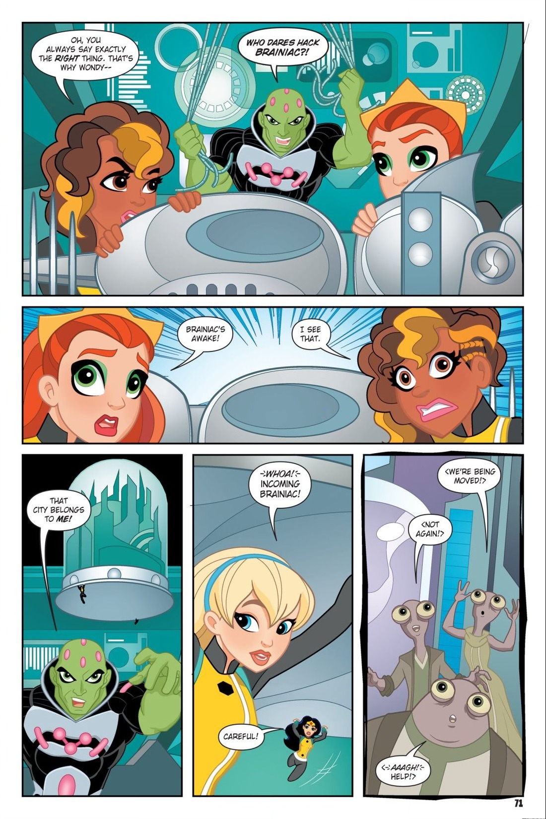 Read online DC Super Hero Girls: Search for Atlantis comic -  Issue # TPB - 69