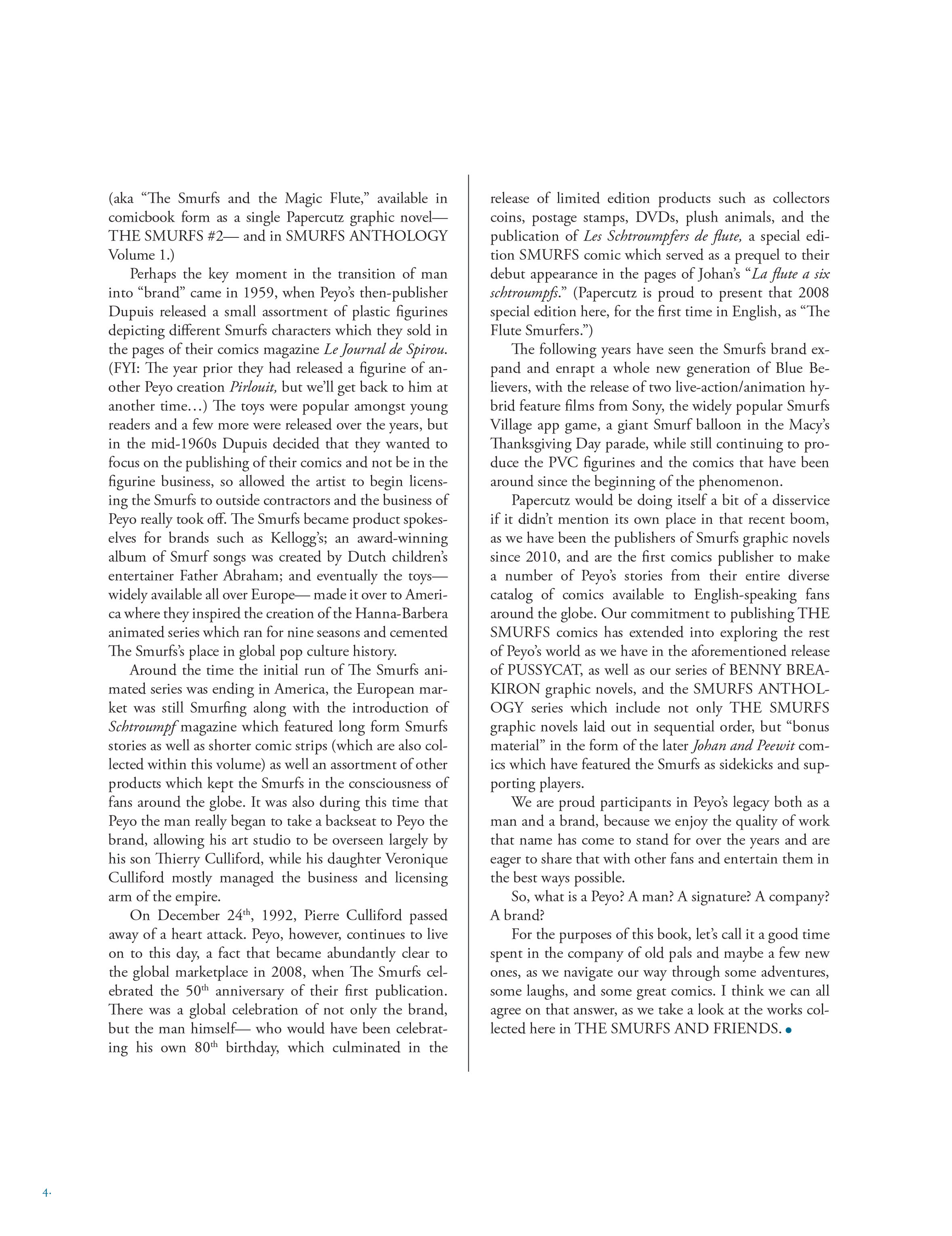 Read online The Smurfs & Friends comic -  Issue # TPB 1 (Part 1) - 5