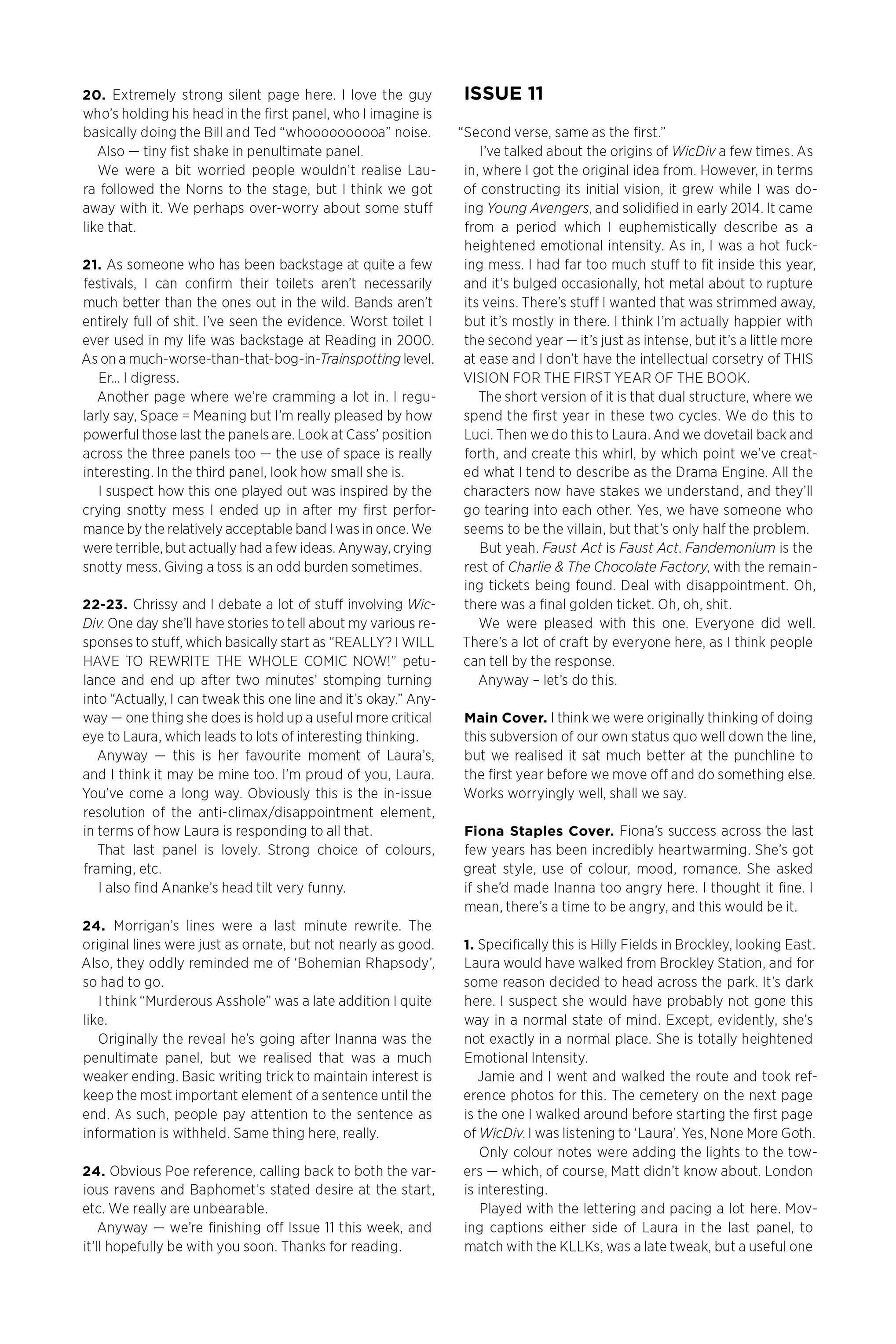 Read online The Wicked   The Divine: Book One comic -  Issue # Full (Part 2) - 189