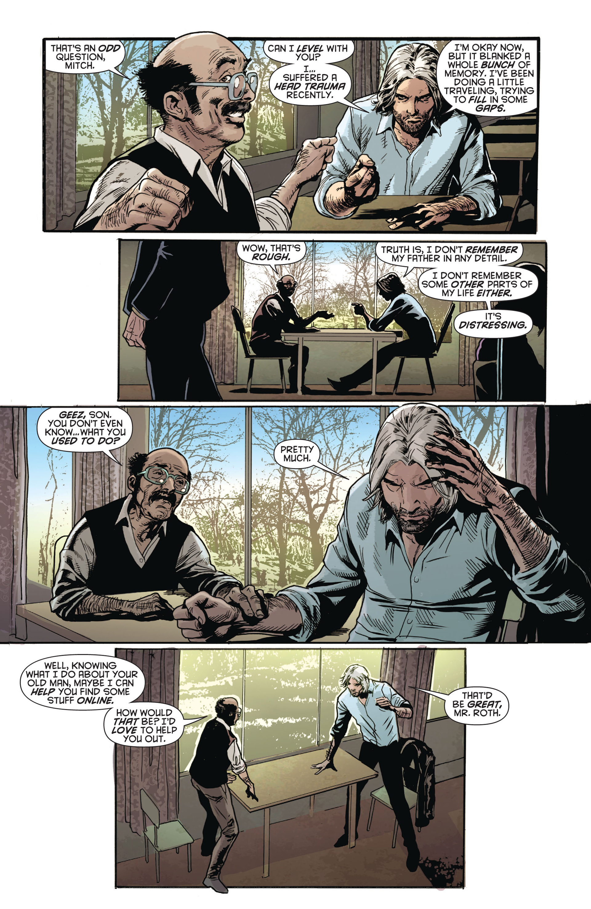 Read online Resurrection Man (2011) comic -  Issue #2 - 8