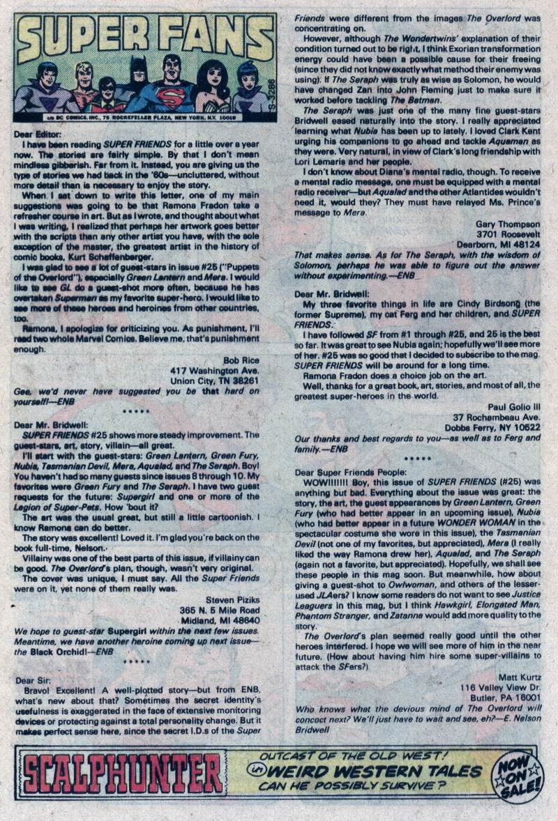 Read online The Super Friends comic -  Issue #30 - 19