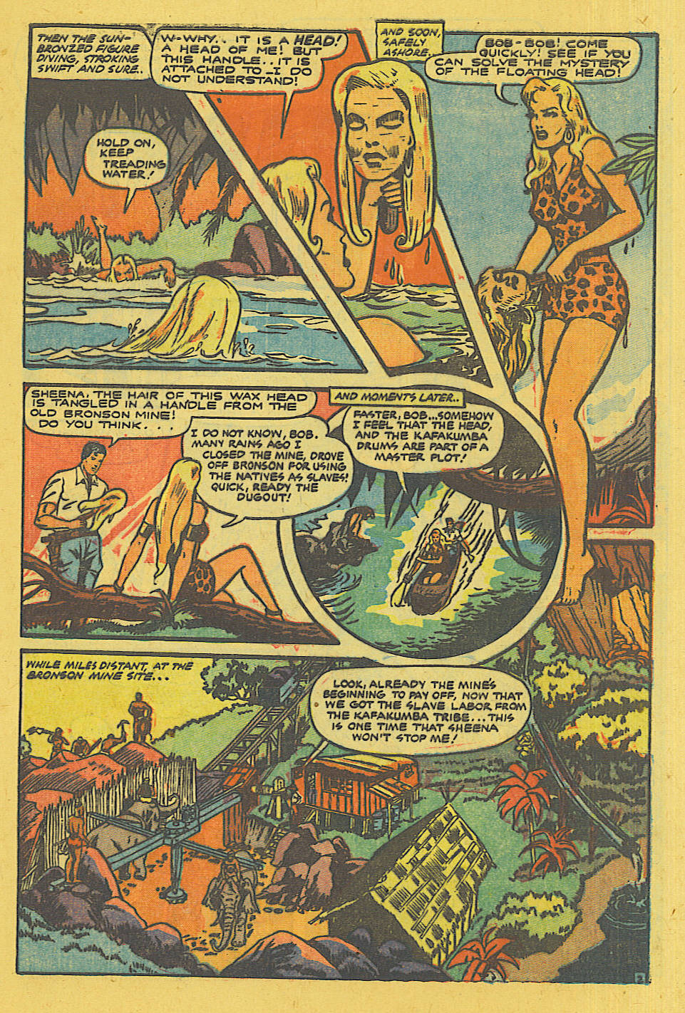 Read online Sheena, Queen of the Jungle (1942) comic -  Issue #13 - 4