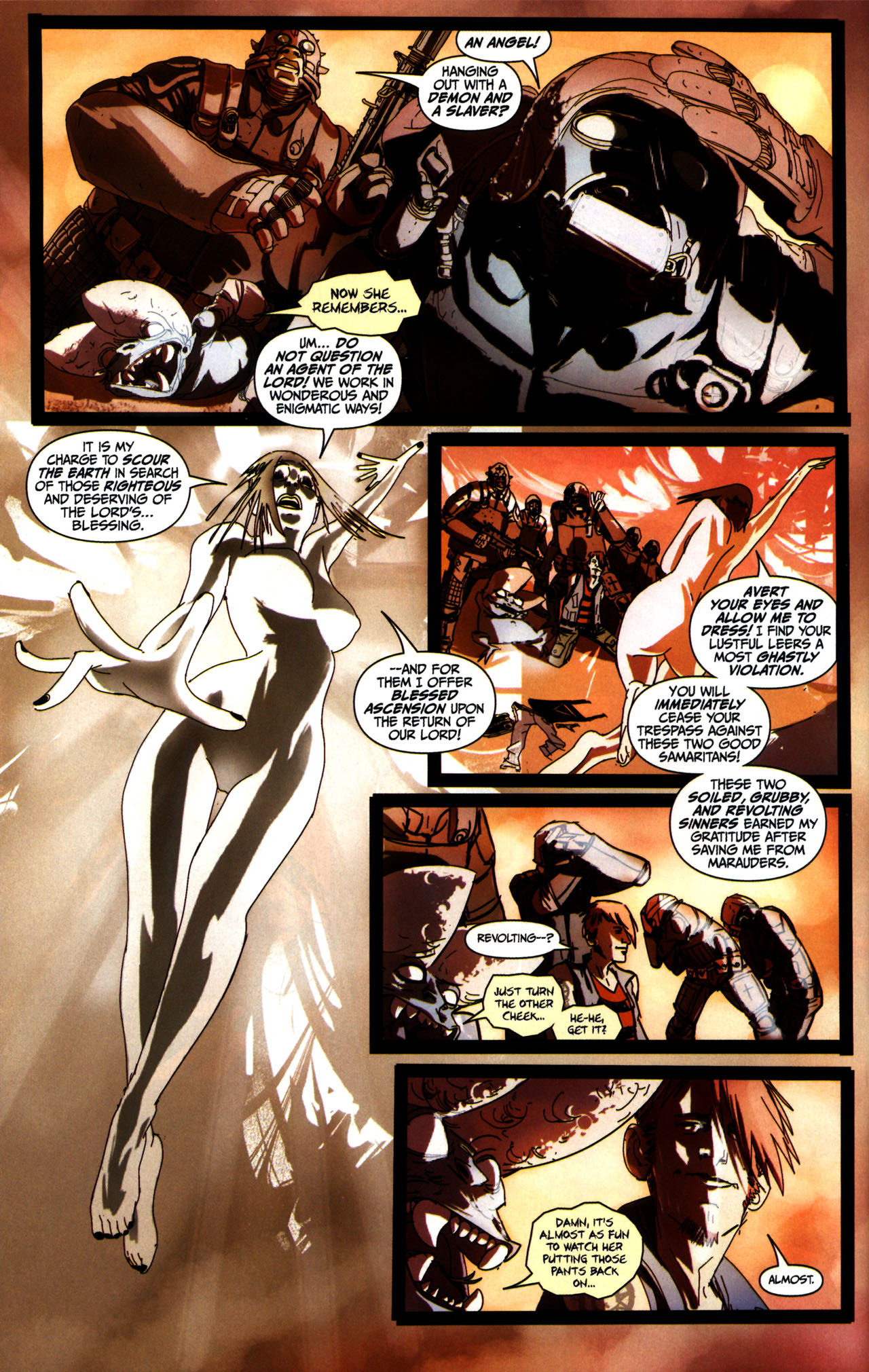 Read online Strange Girl comic -  Issue #5 - 9