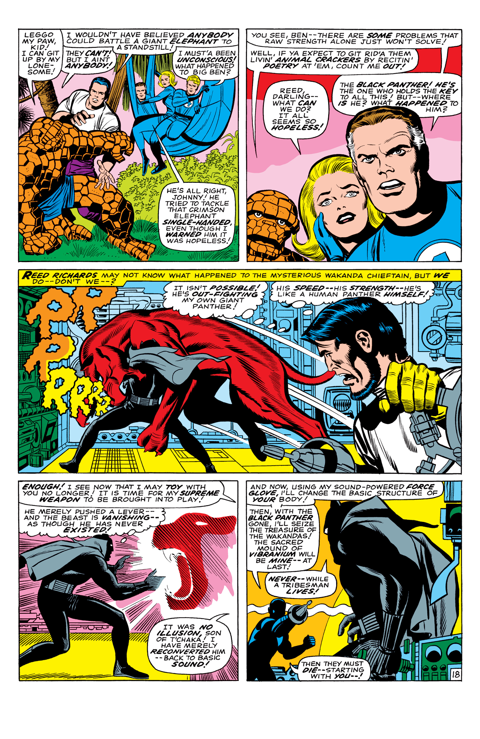 Read online Fantastic Four Epic Collection comic -  Issue # The Mystery of the Black Panther (Part 1) - 44
