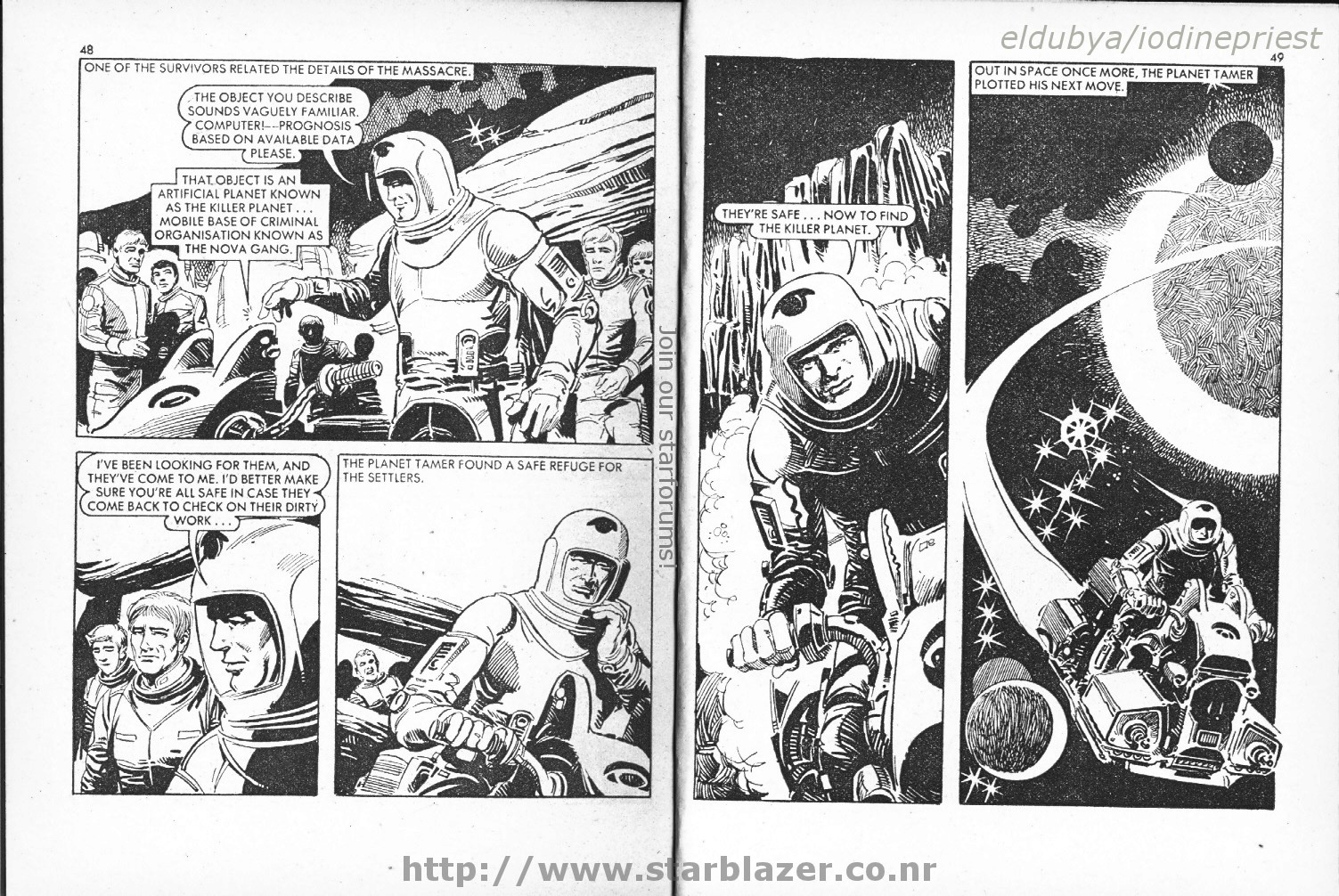 Read online Starblazer comic -  Issue #40 - 26