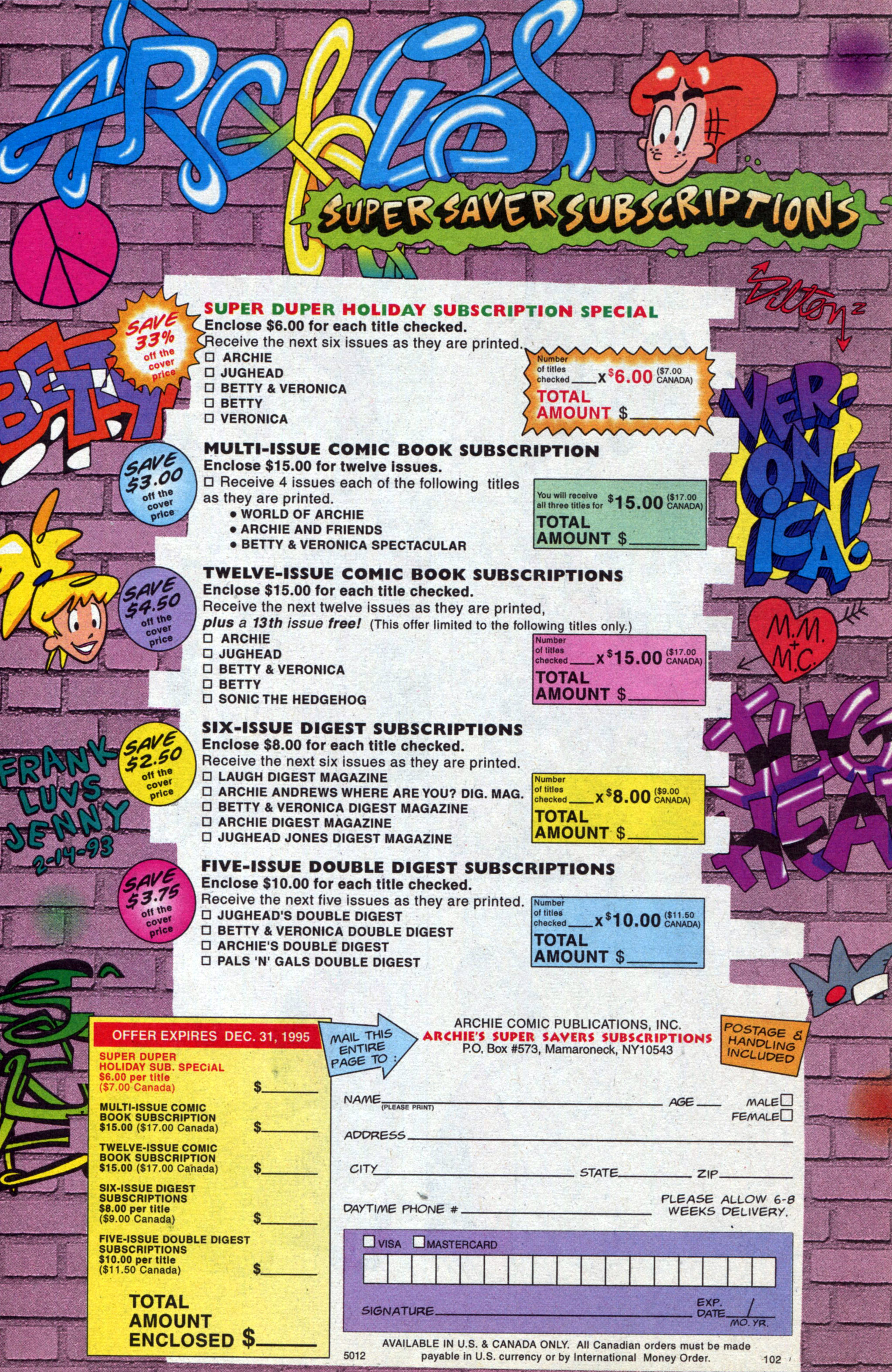 Read online Archie & Friends (1992) comic -  Issue #17 - 34