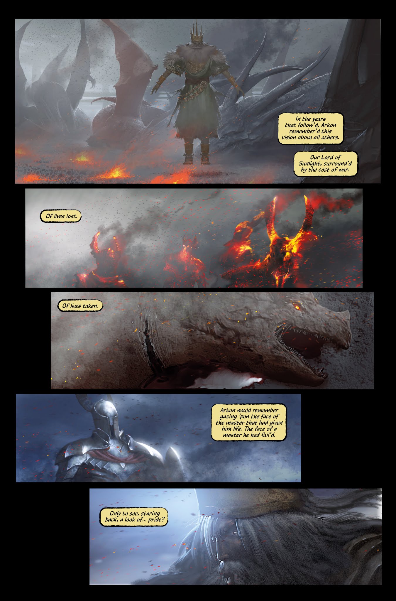 Read online Dark Souls: The Age of Fire comic -  Issue #1 - 11