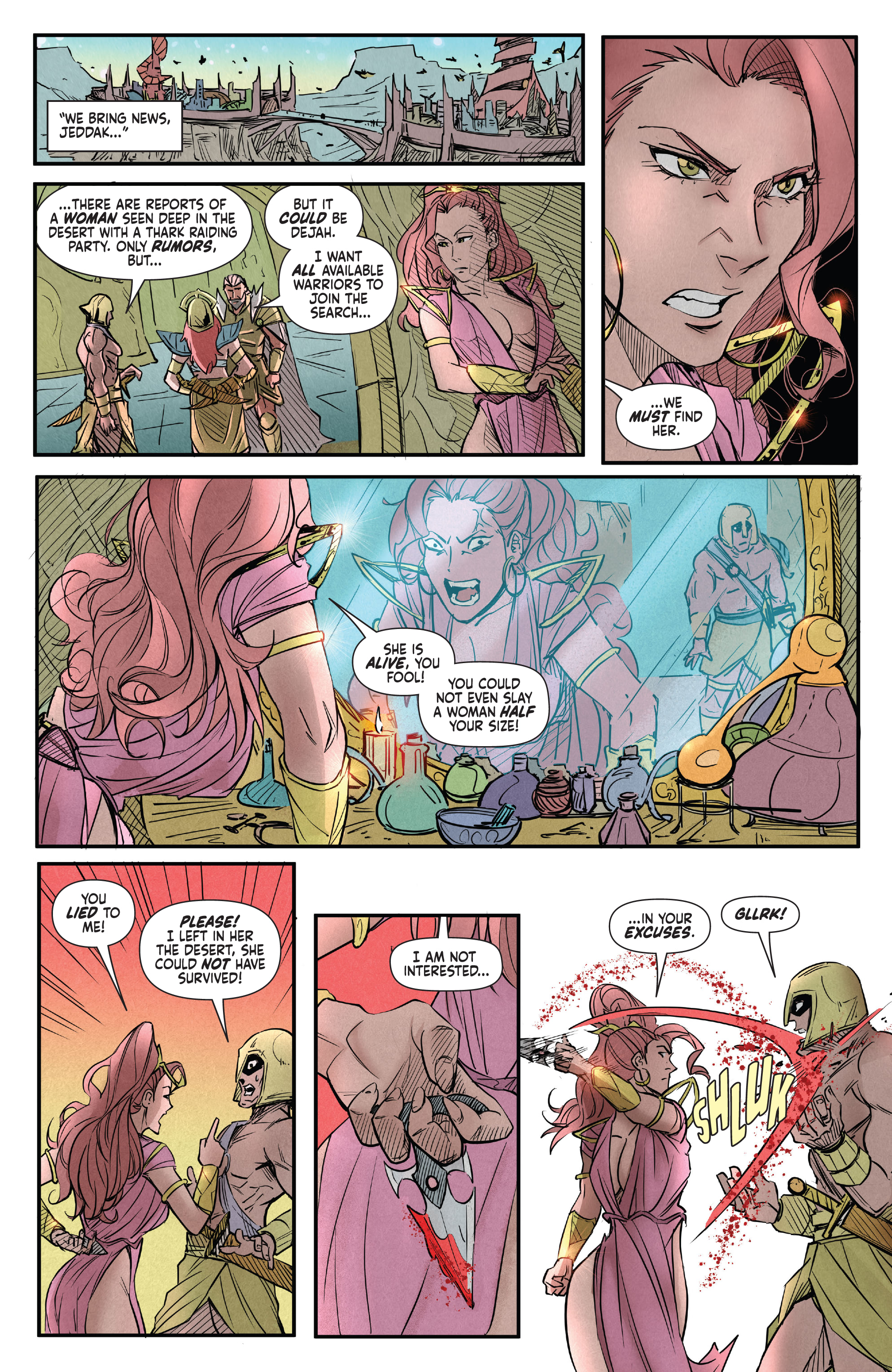Read online Dejah Thoris Fairy Tales One-Shot comic -  Issue # Full - 16