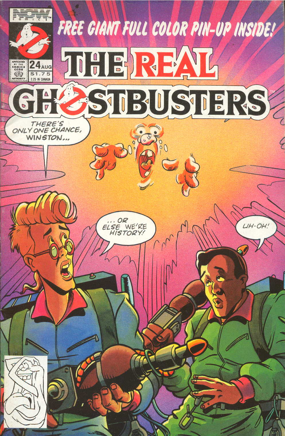 Read online Real Ghostbusters comic -  Issue #24 - 1