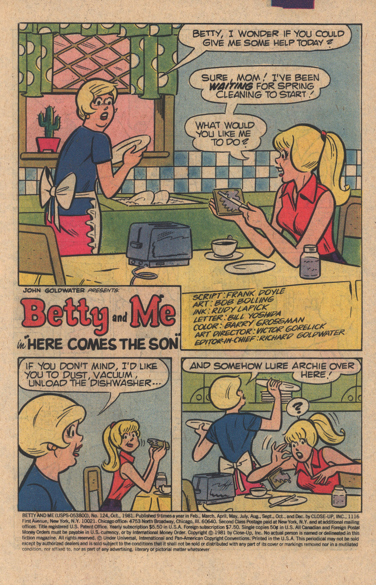 Read online Betty and Me comic -  Issue #124 - 3