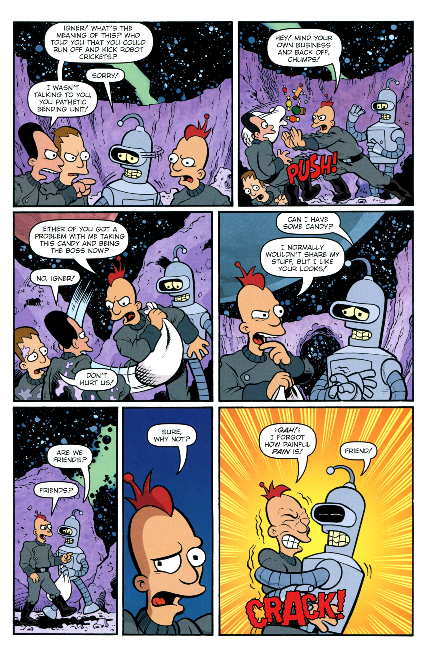 Read online Futurama Comics comic -  Issue #63 - 17