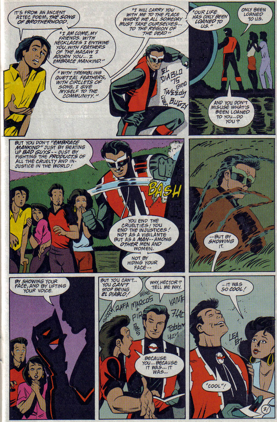 Read online El Diablo (1989) comic -  Issue #16 - 22