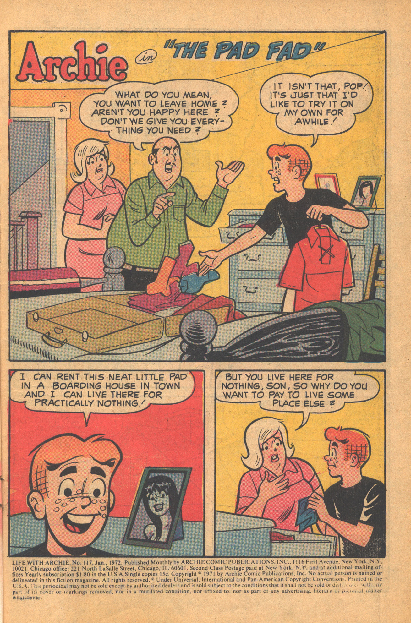 Read online Life With Archie (1958) comic -  Issue #117 - 3