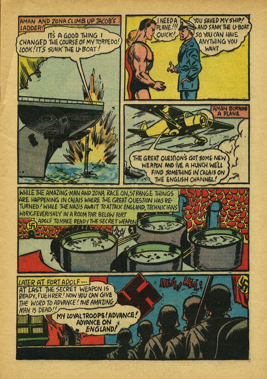 Amazing Man Comics issue 22 - Page 10