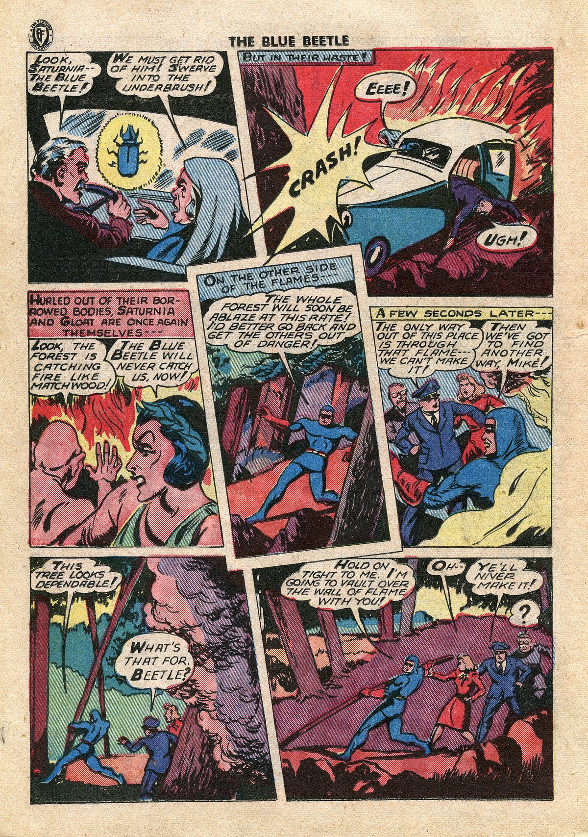 Read online The Blue Beetle comic -  Issue #34 - 21