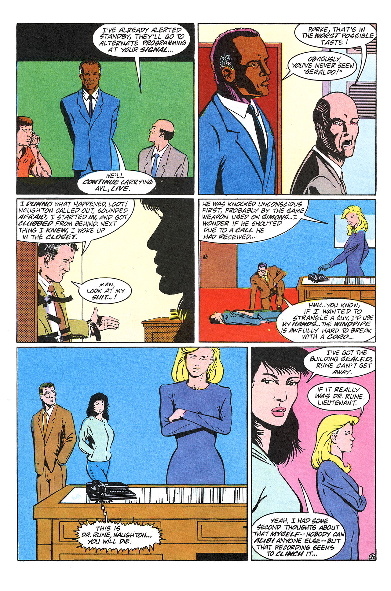 Read online Maze Agency (1989) comic -  Issue #18 - 30