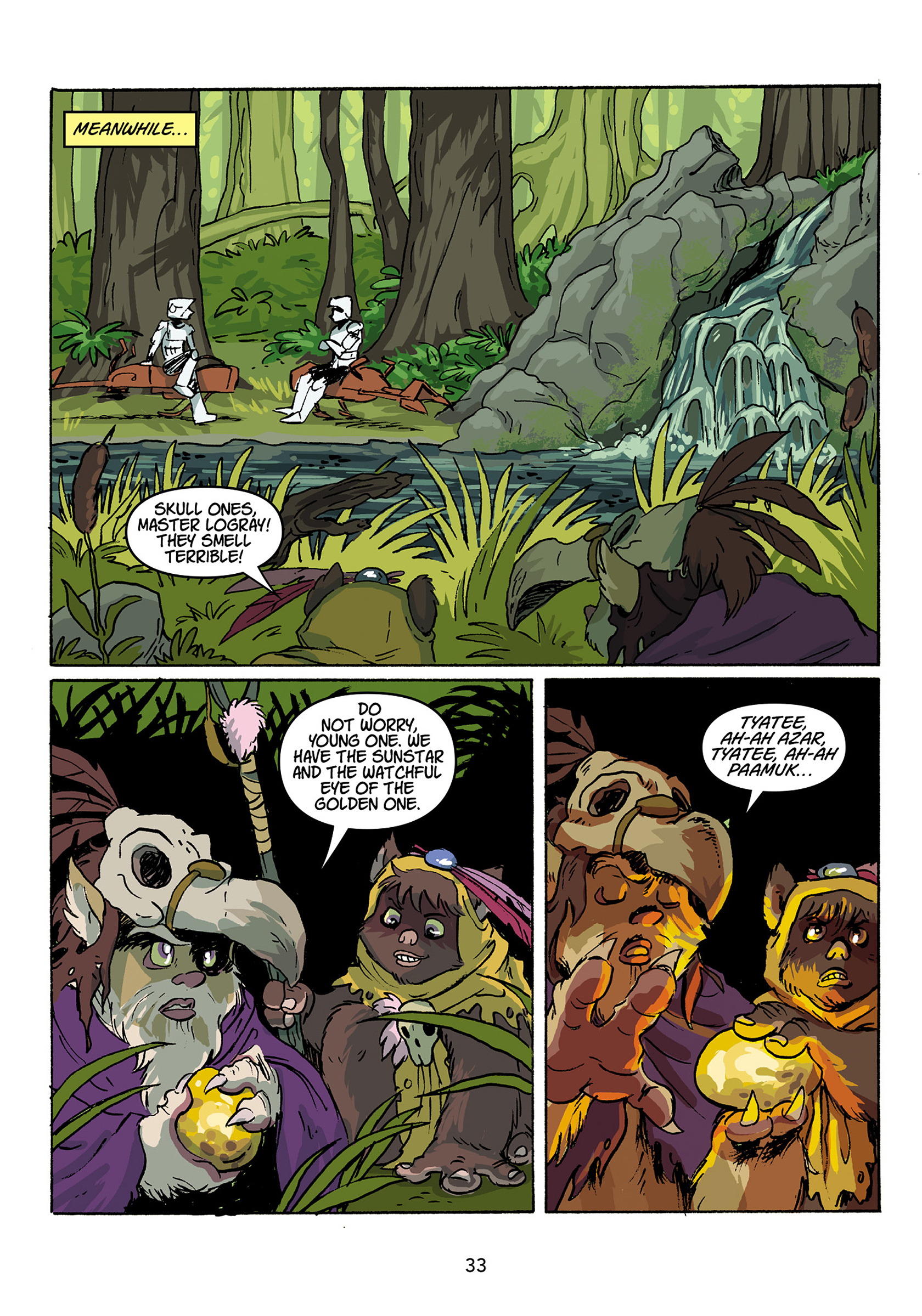 Read online Star Wars: Ewoks - Shadows of Endor comic -  Issue # TPB - 34