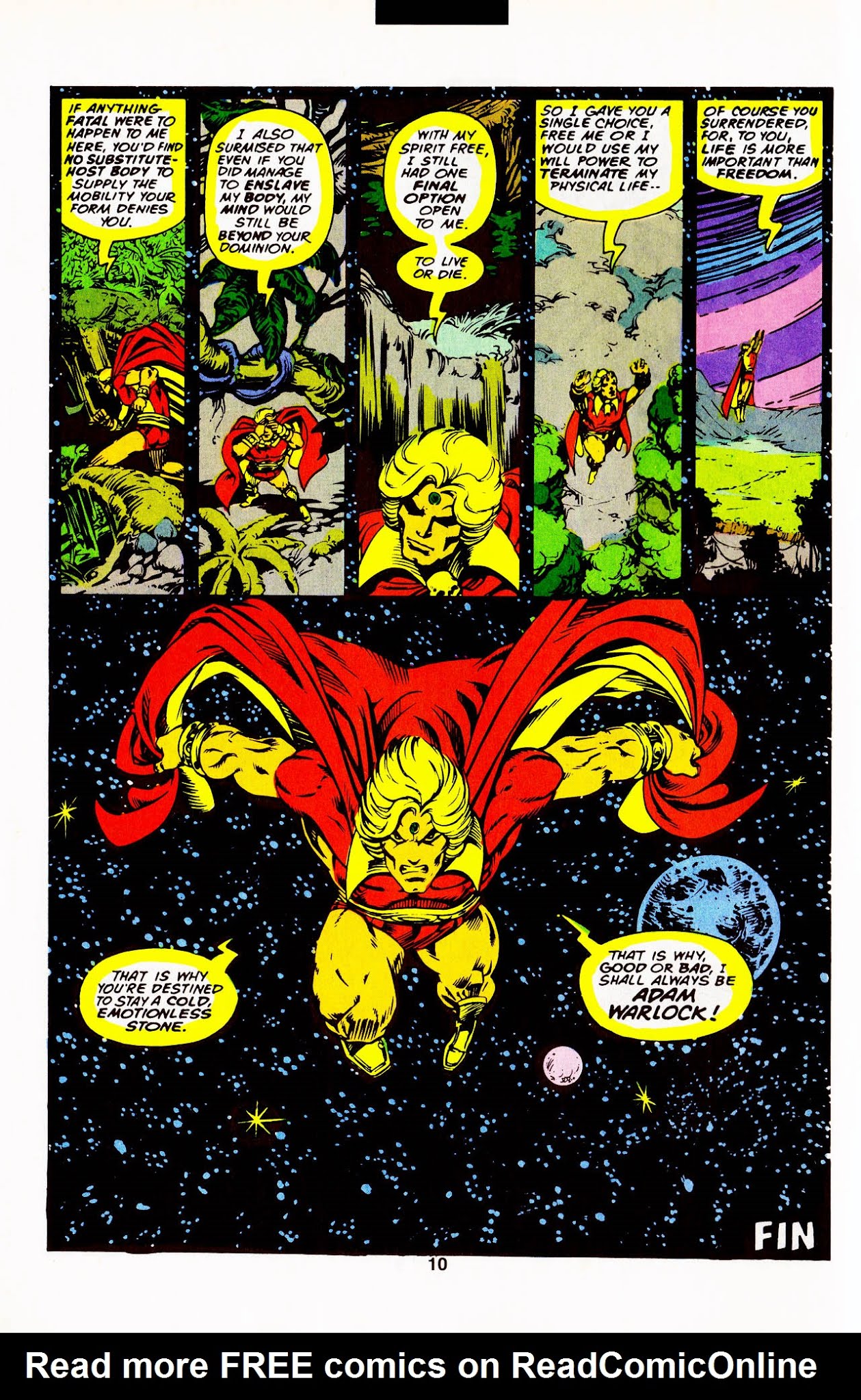 Read online Warlock (1992) comic -  Issue #5 - 12