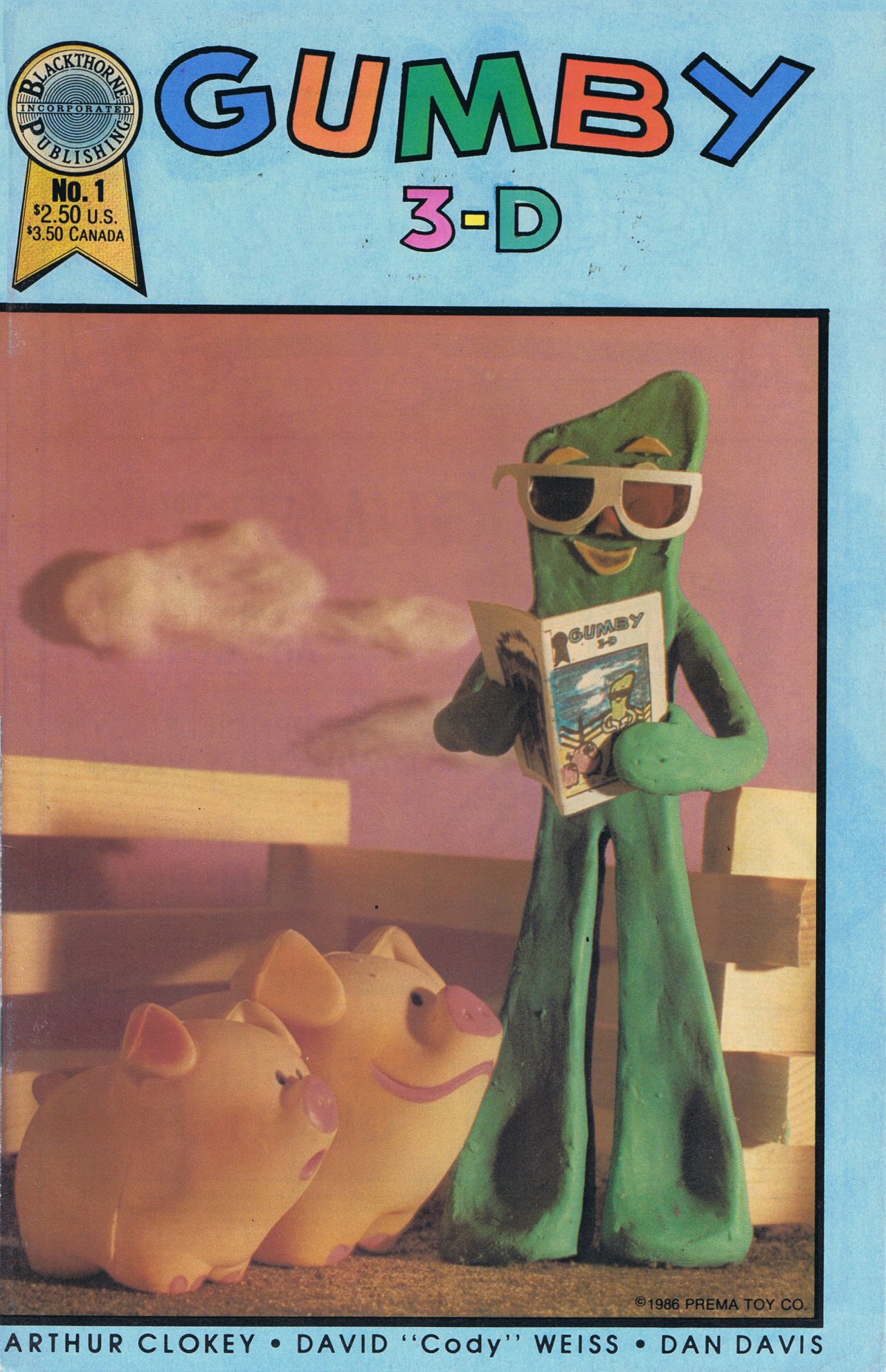 Read online Gumby 3-D comic -  Issue #1 - 1