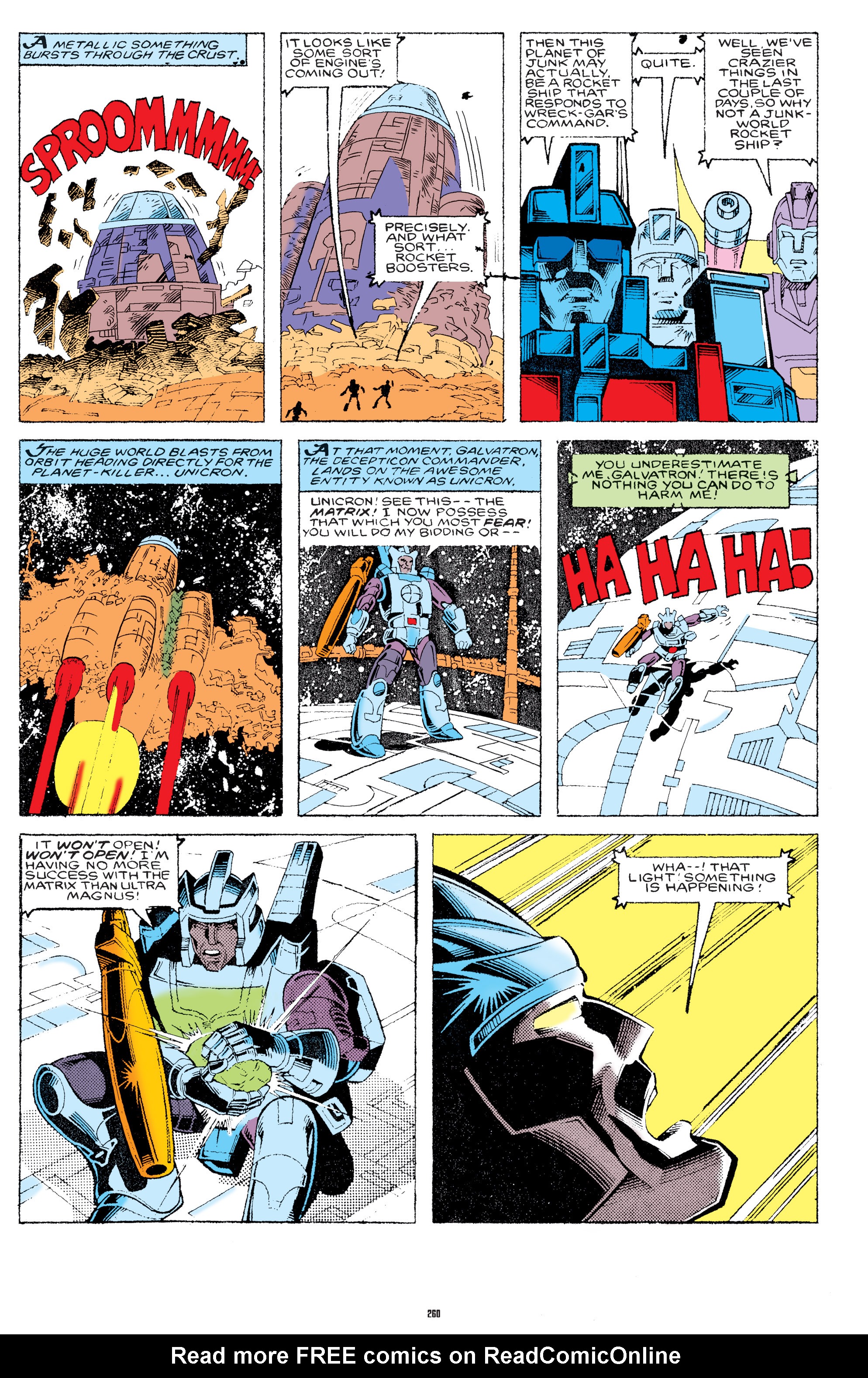 Read online The Transformers Classics comic -  Issue # TPB 7 - 259