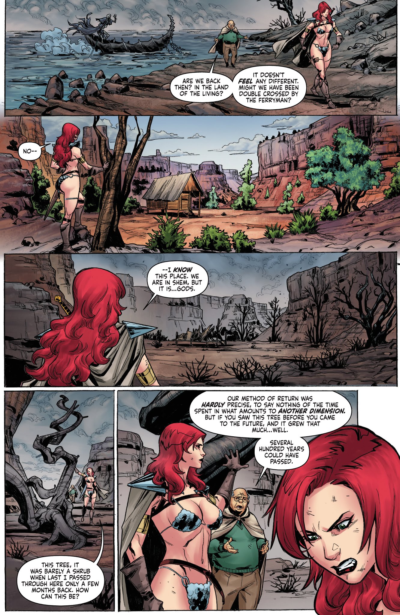 Read online Red Sonja Vol. 4 comic -  Issue # _TPB 3 (Part 1) - 57