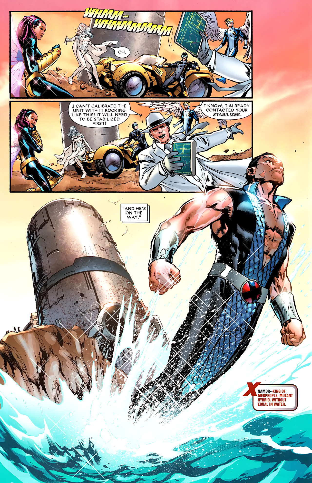 Read online X-Men Vs. Agents Of Atlas comic -  Issue #1 - 7