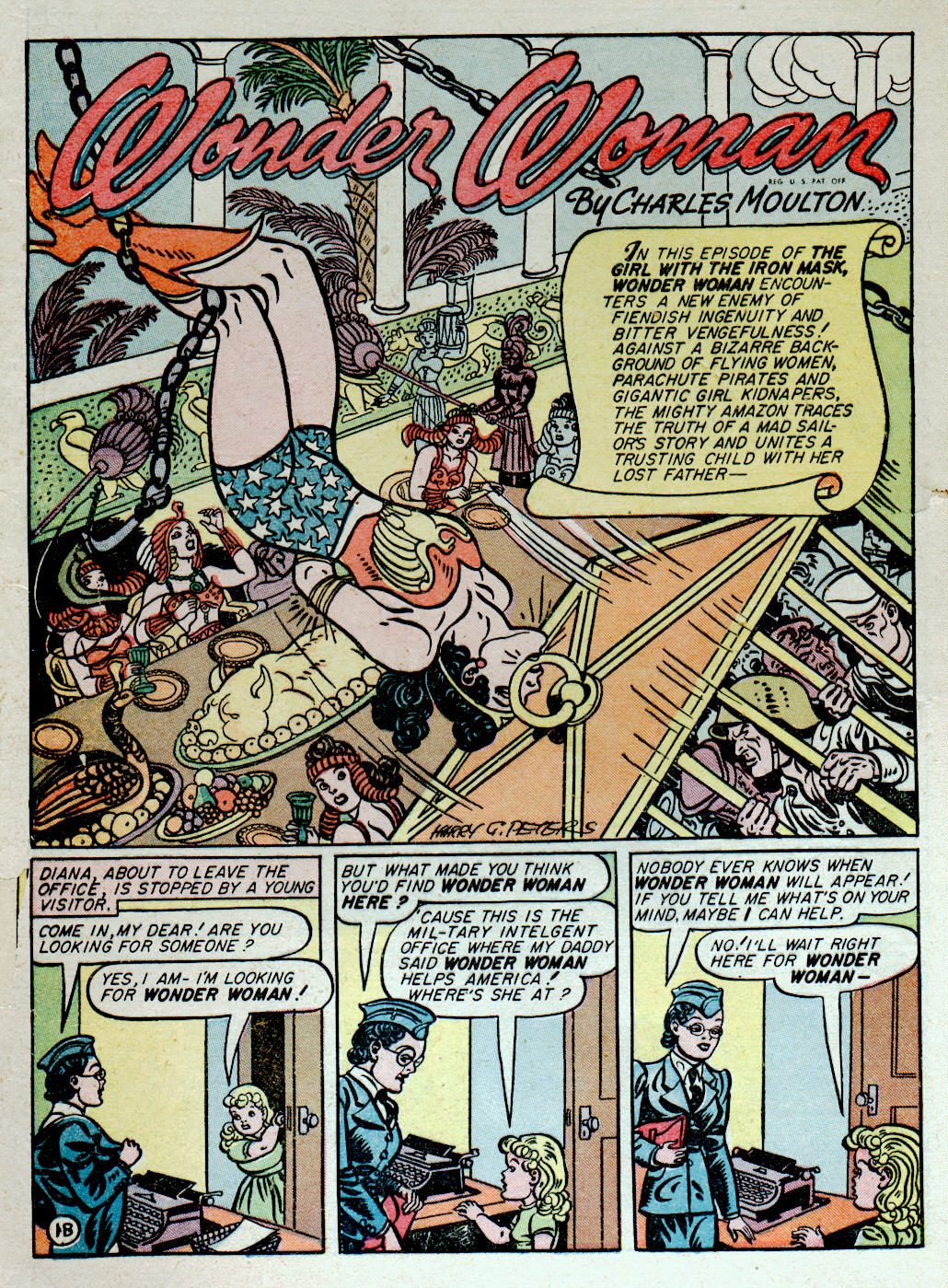 Read online Wonder Woman (1942) comic -  Issue #8 - 18