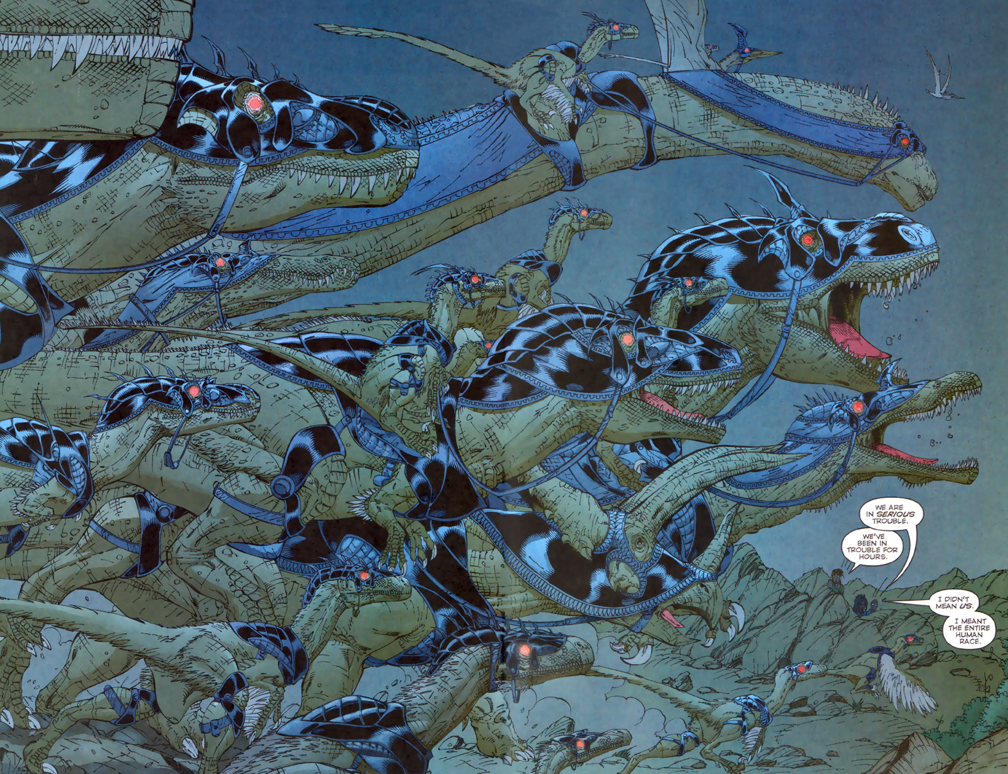 Read online Extinction Event comic -  Issue #3 - 21