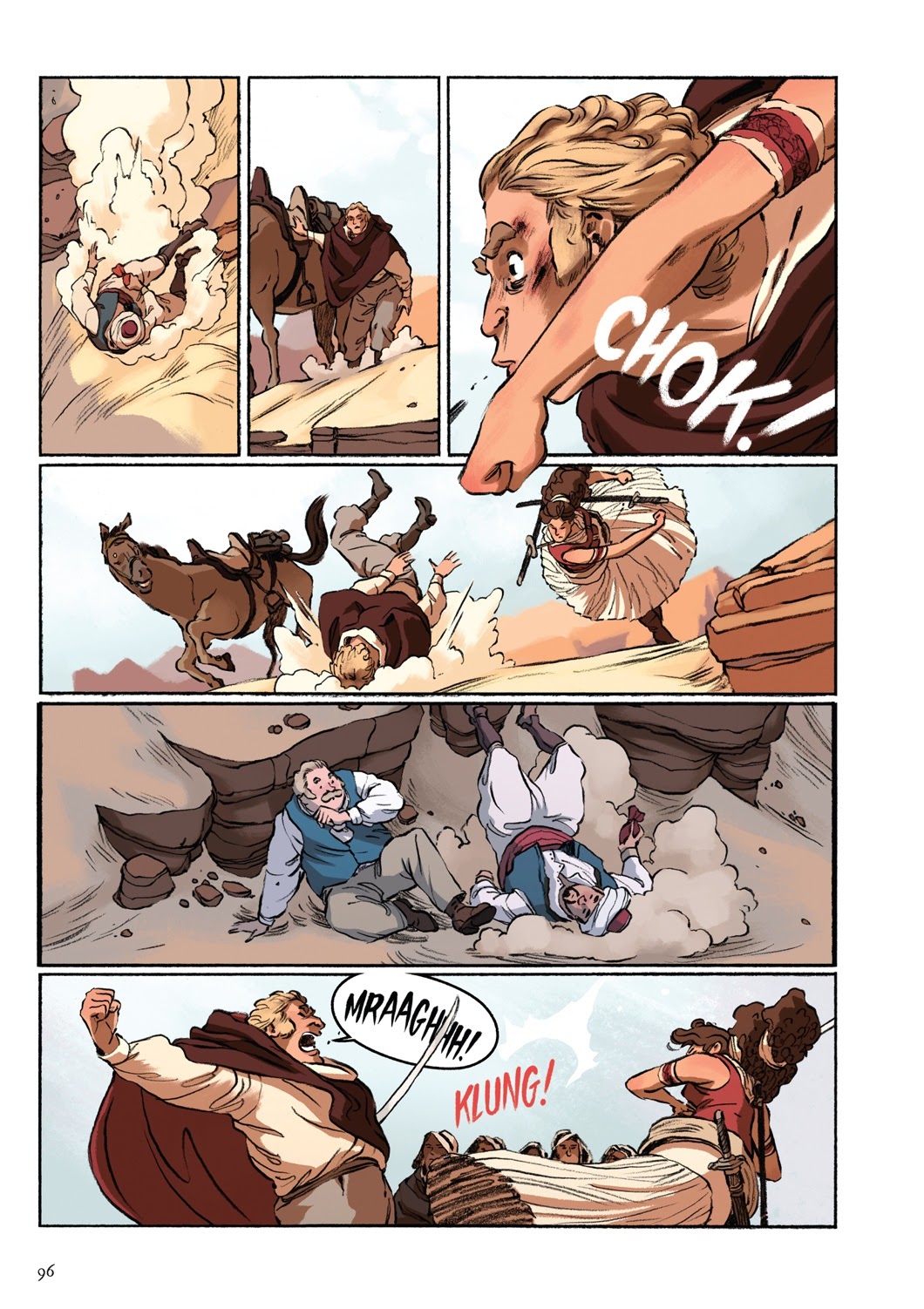Read online Delilah Dirk and the Pillars of Hercules comic -  Issue # TPB (Part 1) - 94