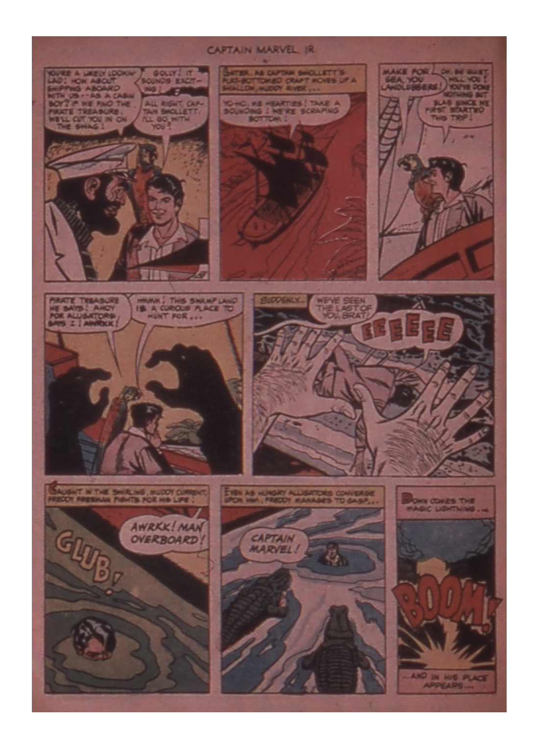 Read online Captain Marvel, Jr. comic -  Issue #113 - 8