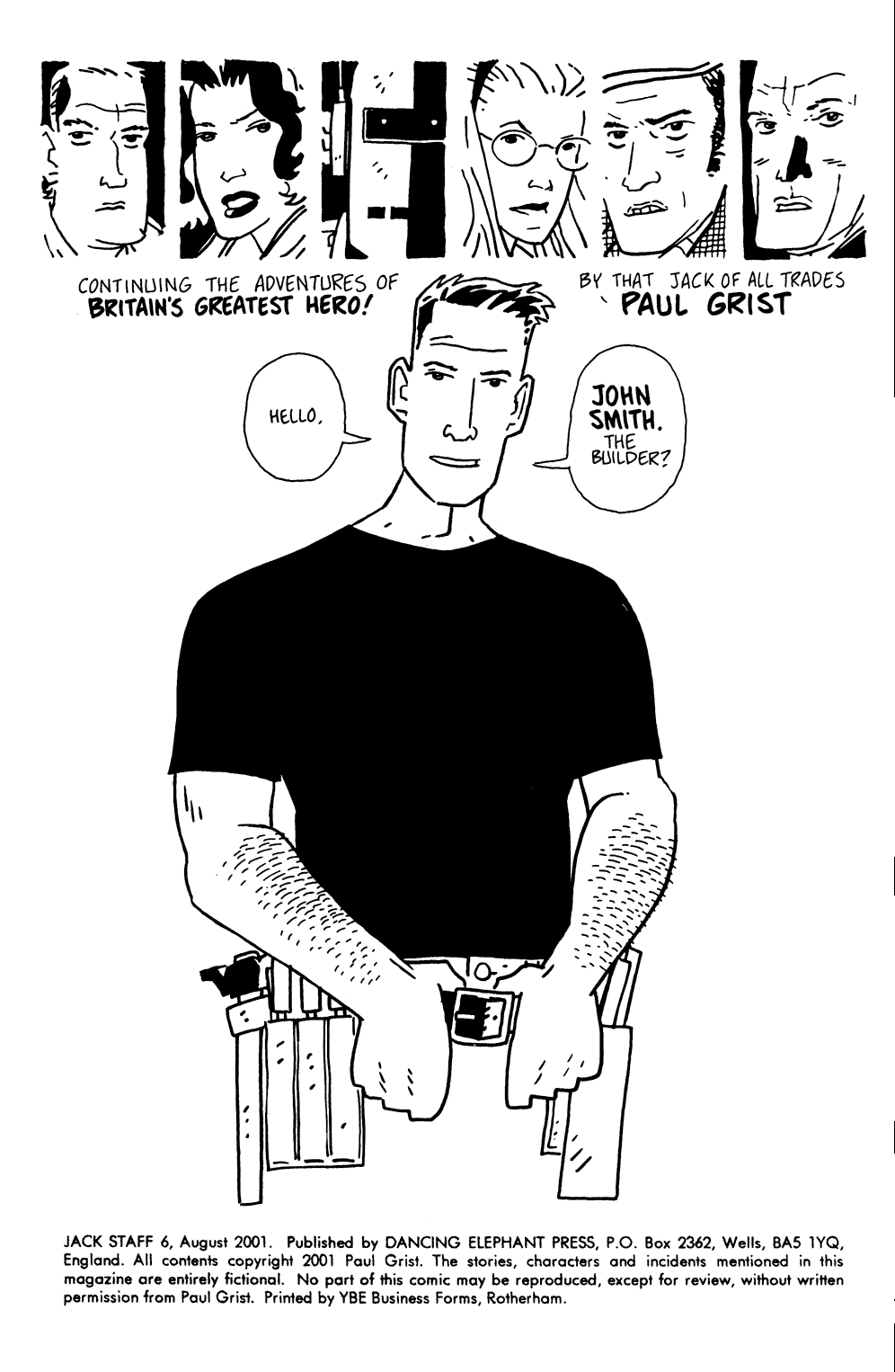 Read online Jack Staff comic -  Issue #6 - 7