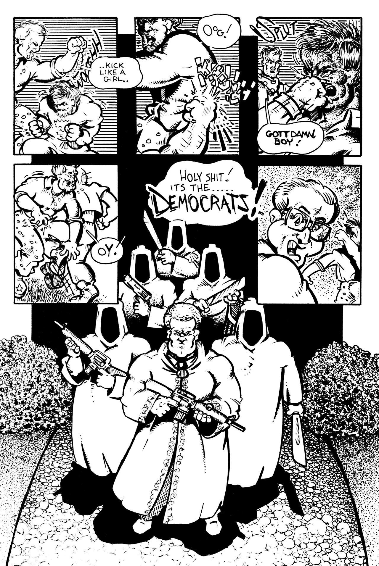 Read online Jeffrey Dahmer vs. Jesus Christ comic -  Issue # Full - 7