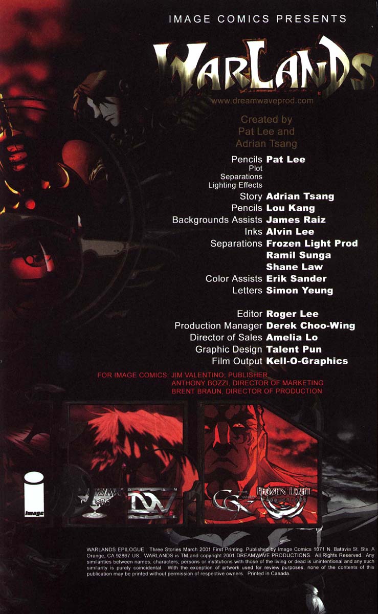 Read online Warlands Epilogue: Three Stories comic -  Issue # Full - 2