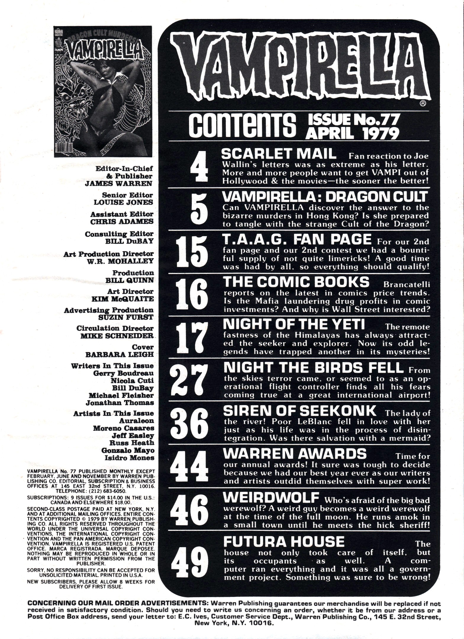 Read online Vampirella (1969) comic -  Issue #77 - 3