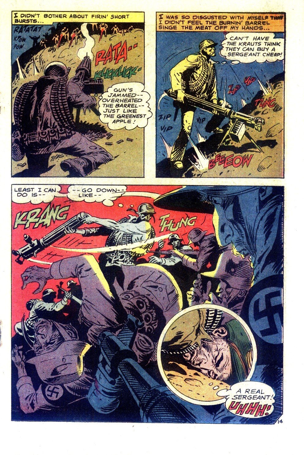 Read online Our Army at War (1952) comic -  Issue #166 - 19