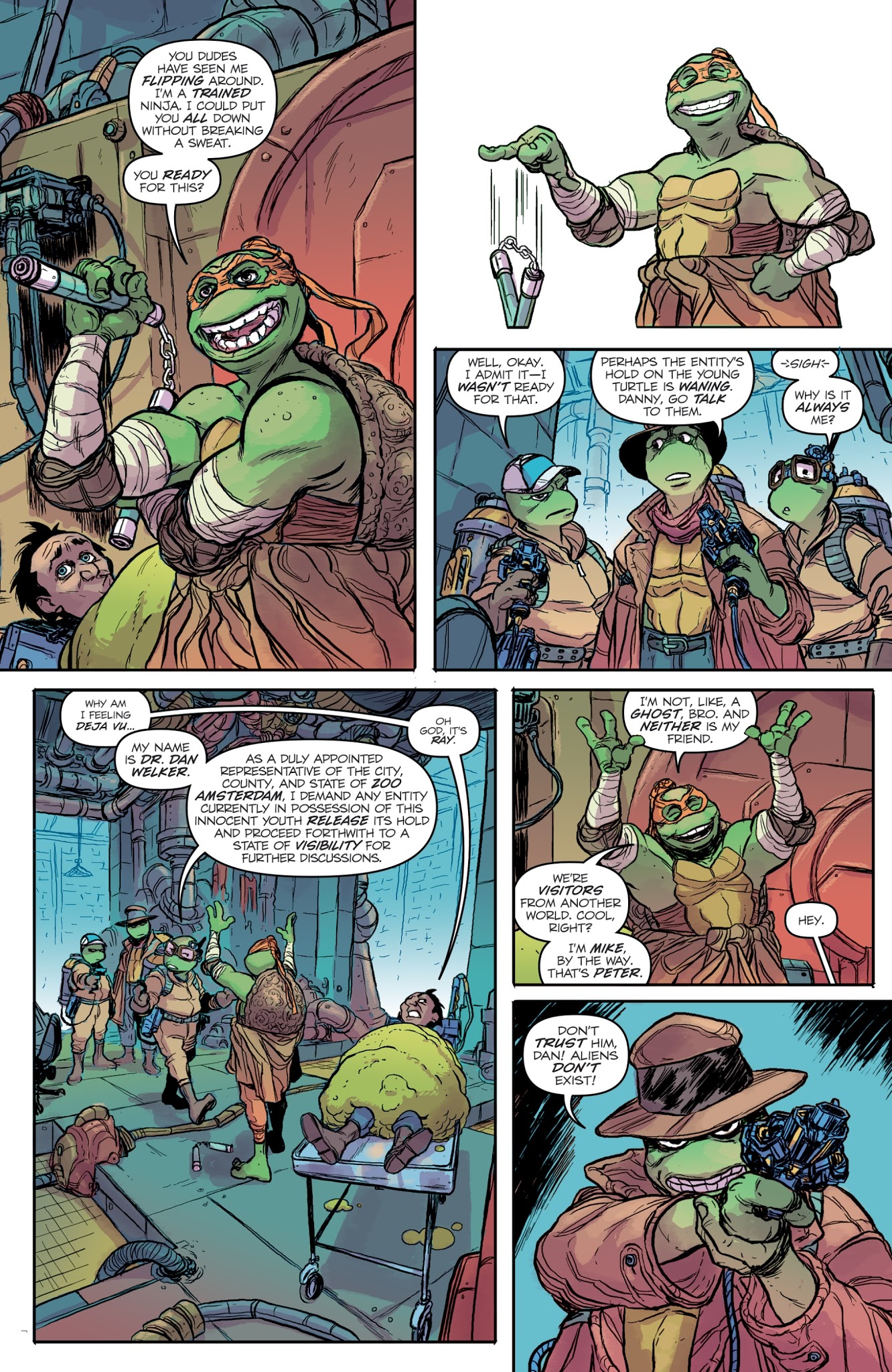 Read online Teenage Mutant Ninja Turtles/Ghostbusters 2 comic -  Issue #4 - 12