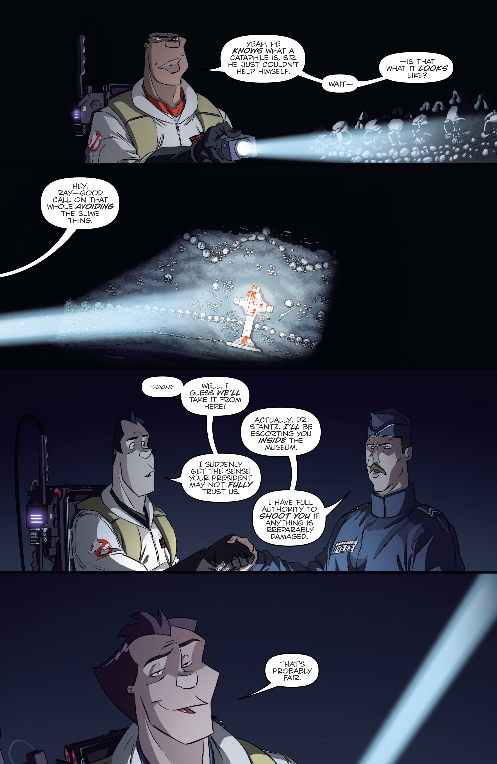 Read online Ghostbusters: International comic -  Issue #5 - 7