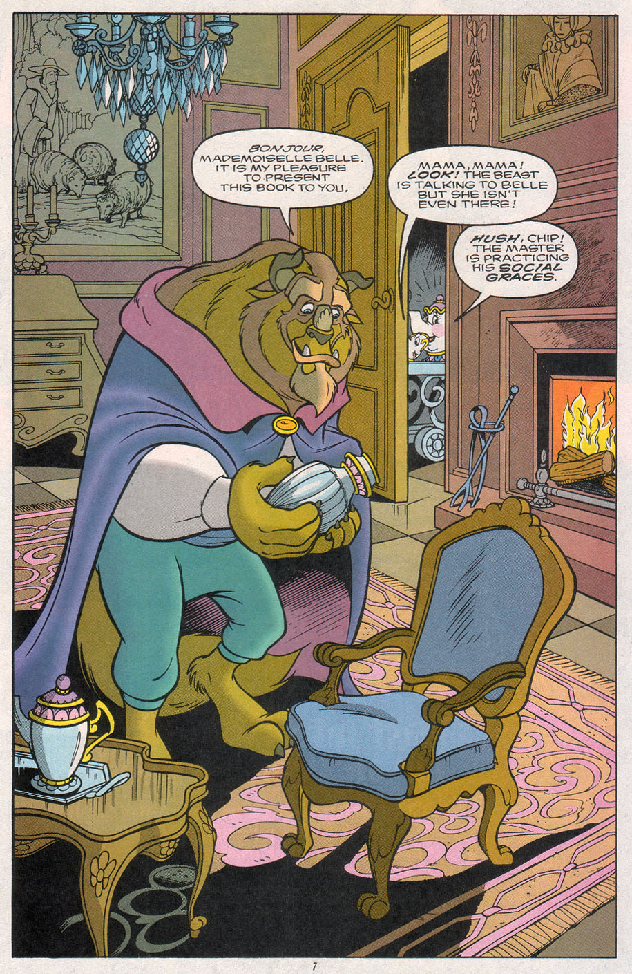 Read online Disney's Beauty and the Beast comic -  Issue #12 - 9