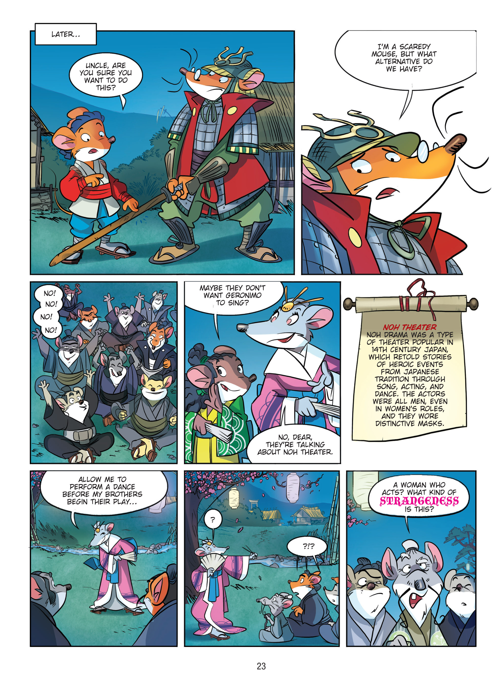 Read online Geronimo Stilton comic -  Issue # TPB 12 - 23
