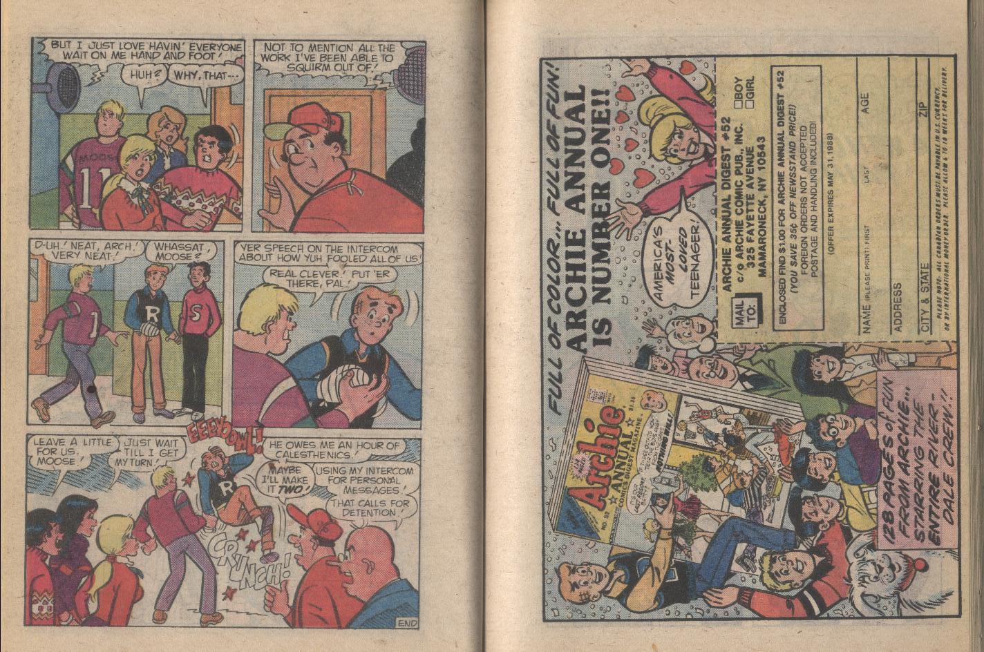 Read online Archie...Archie Andrews, Where Are You? Digest Magazine comic -  Issue #55 - 33