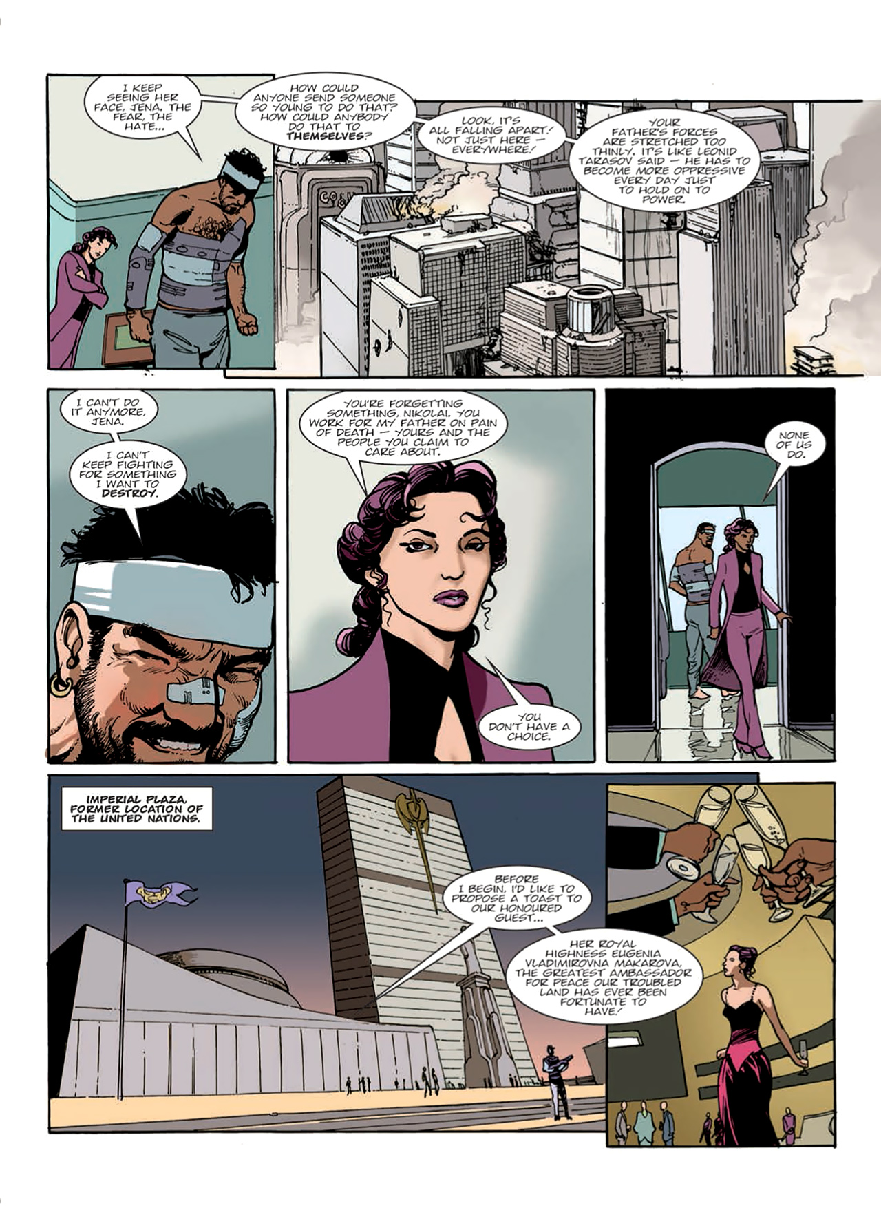 Read online Nikolai Dante comic -  Issue # TPB 9 - 20
