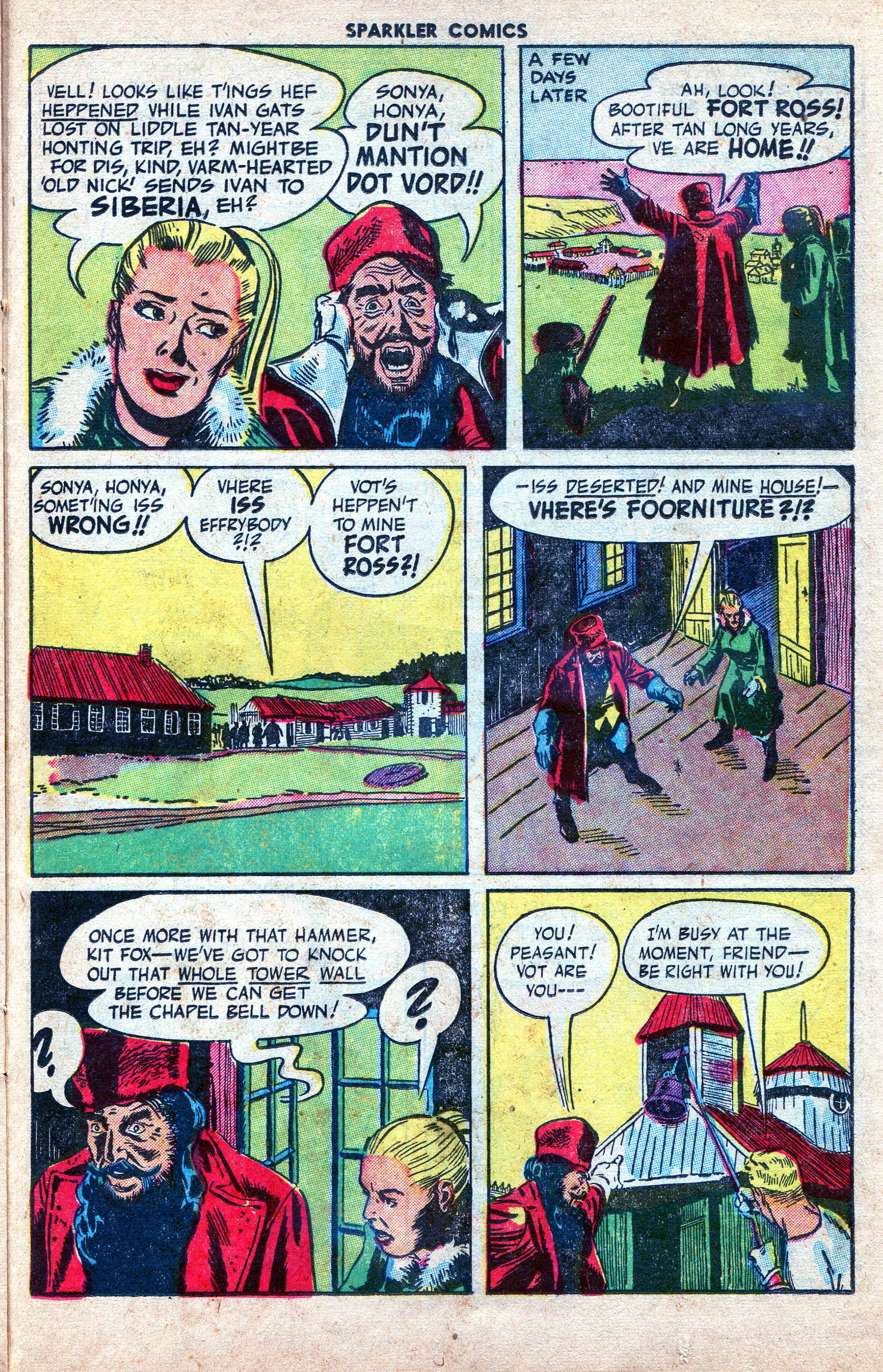 Read online Sparkler Comics comic -  Issue #107 - 23