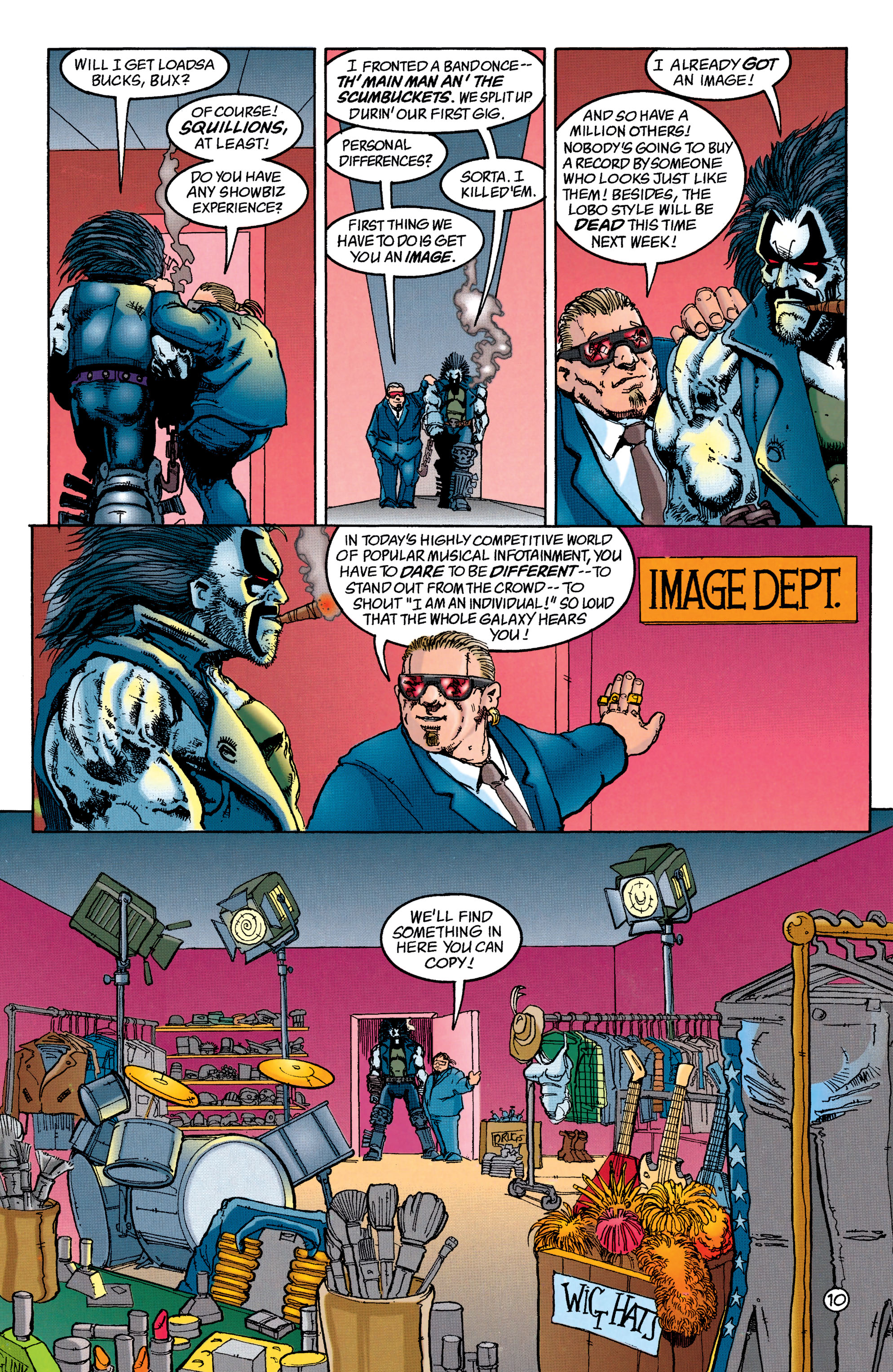 Read online Lobo (1993) comic -  Issue #13 - 11