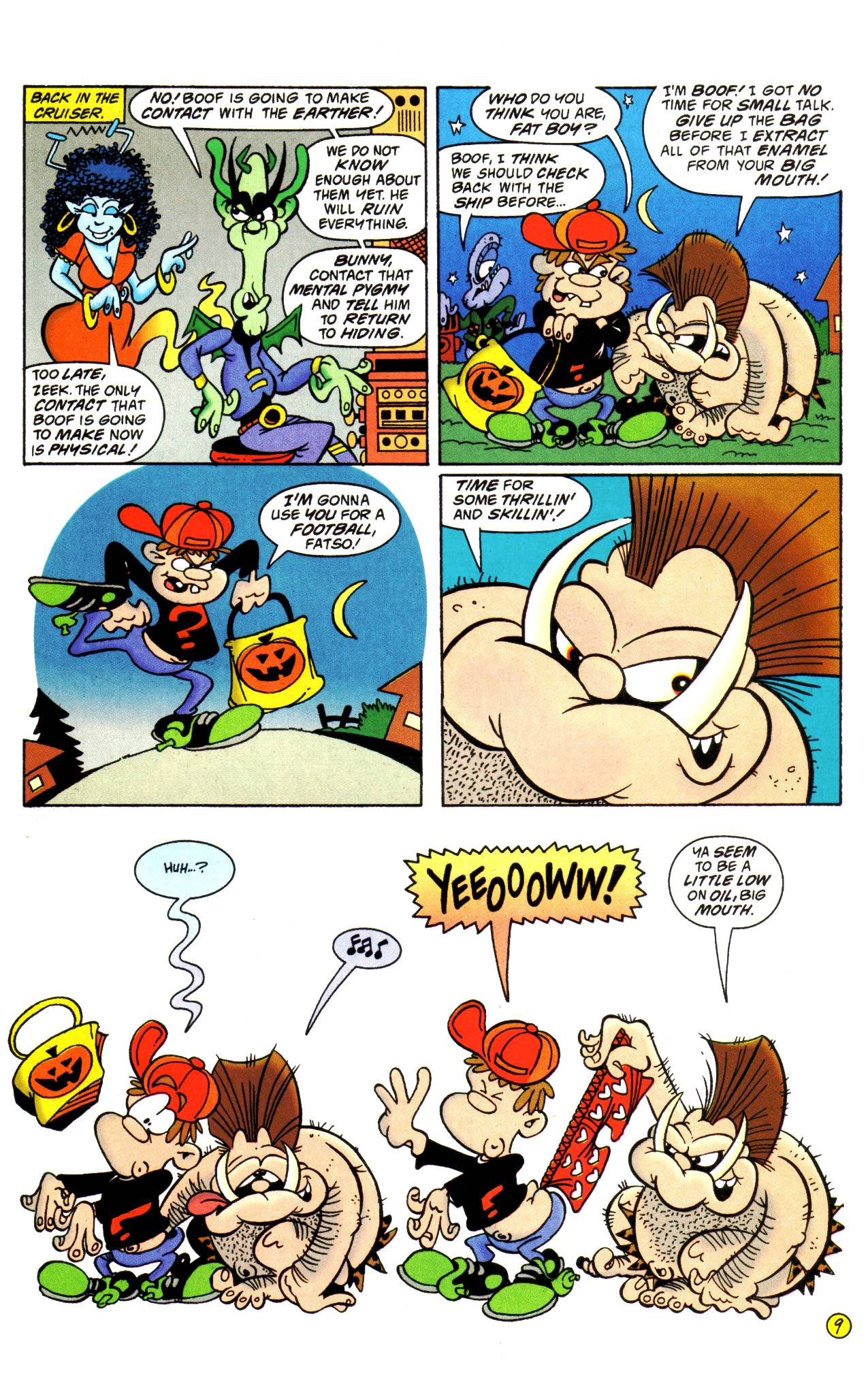 Read online Boof And The Bruise Crew comic -  Issue #1 - 10
