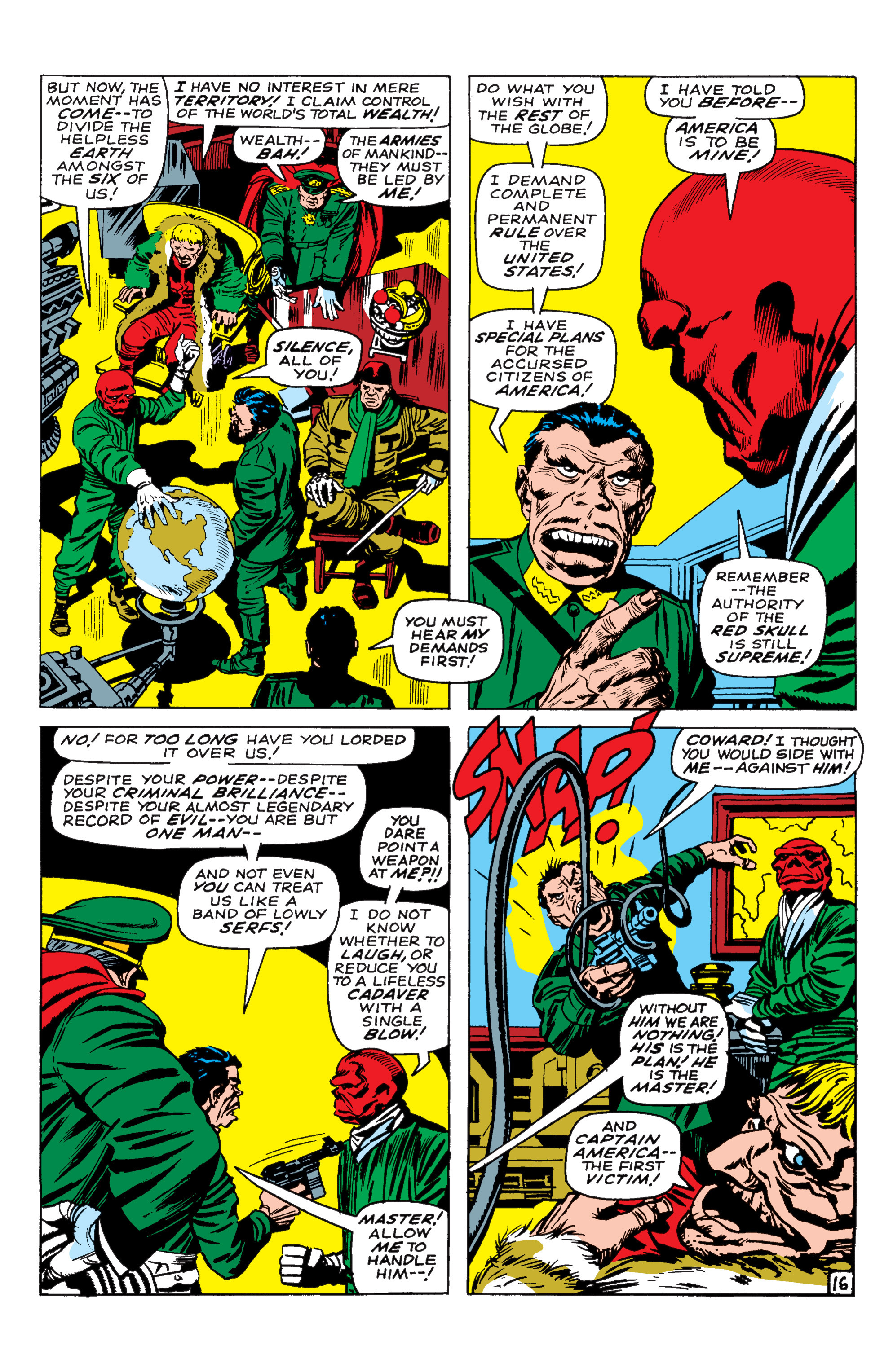 Read online Marvel Masterworks: Captain America comic -  Issue # TPB 3 (Part 1) - 64