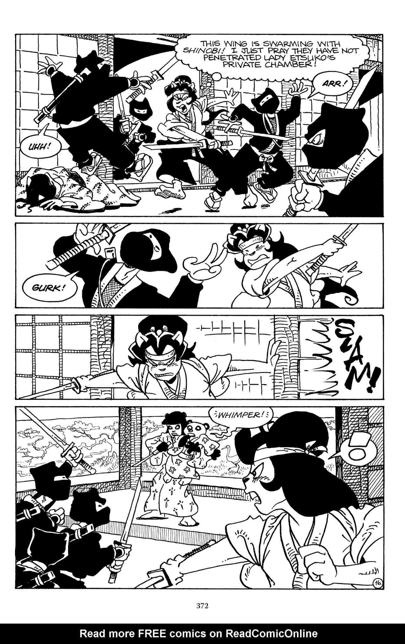 Read online The Usagi Yojimbo Saga comic -  Issue # TPB 5 - 367