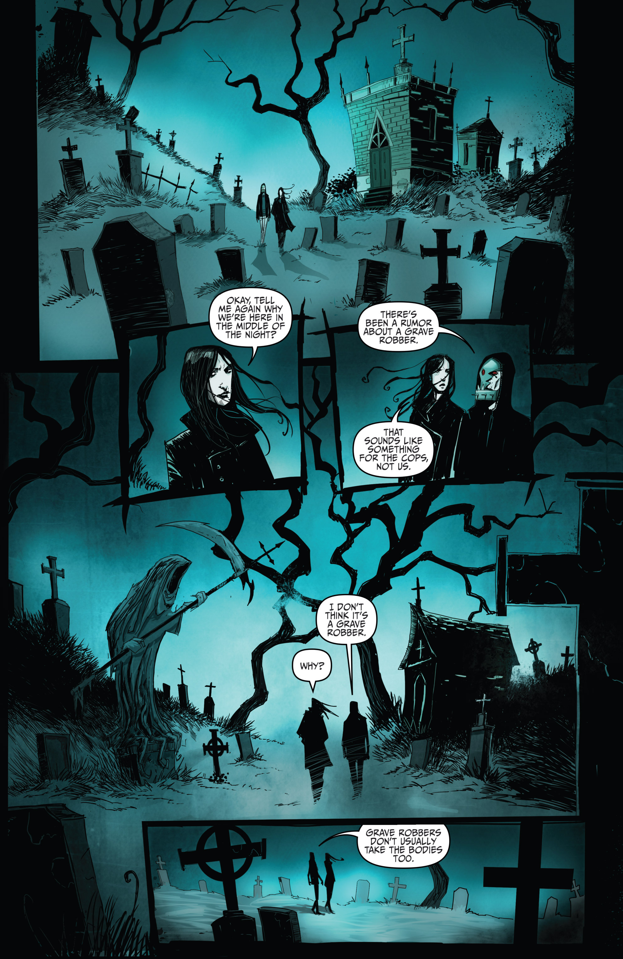 Read online The October Faction: Deadly Season comic -  Issue #1 - 16